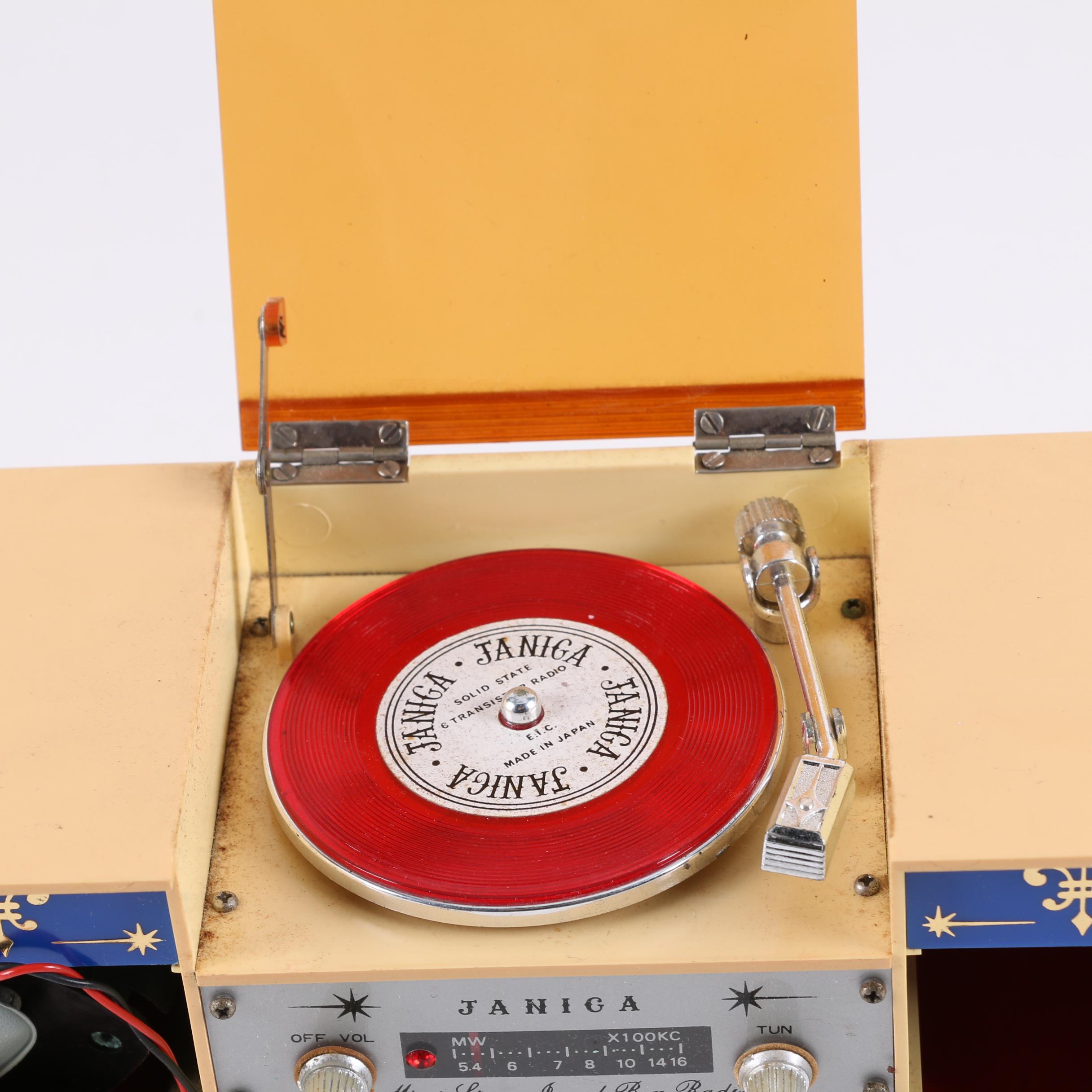 Vintage Janica Mini Stereo Jewel Box Radio