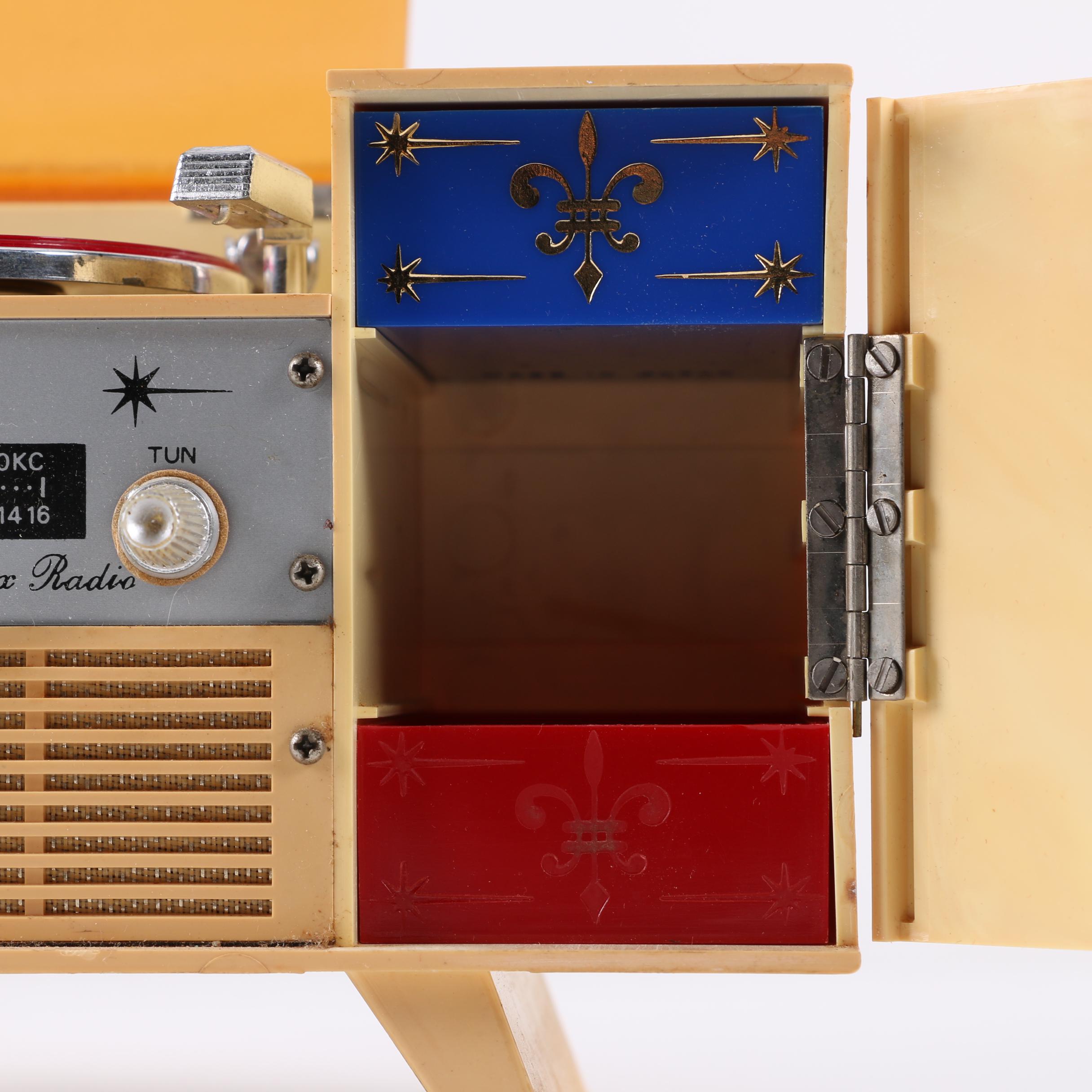 Vintage Janica Mini Stereo Jewel Box Radio