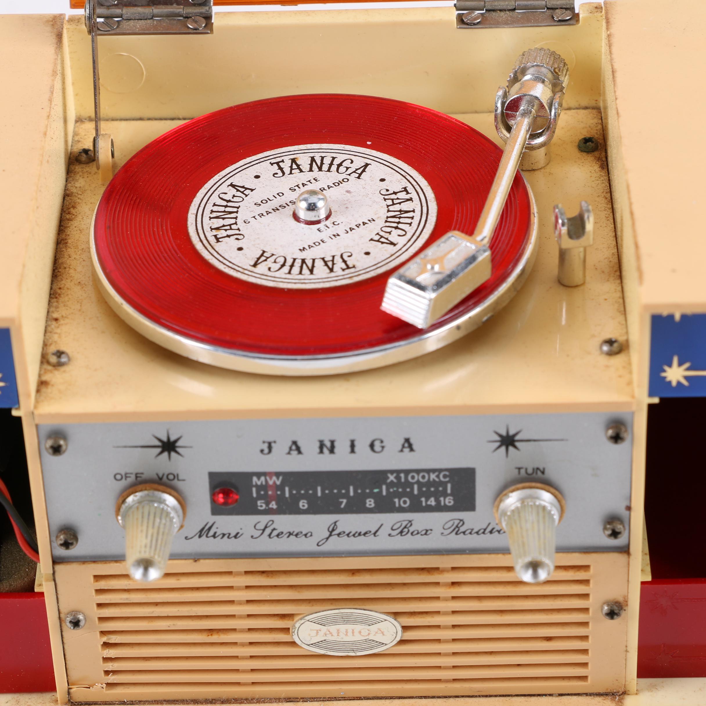 Vintage Janica Mini Stereo Jewel Box Radio