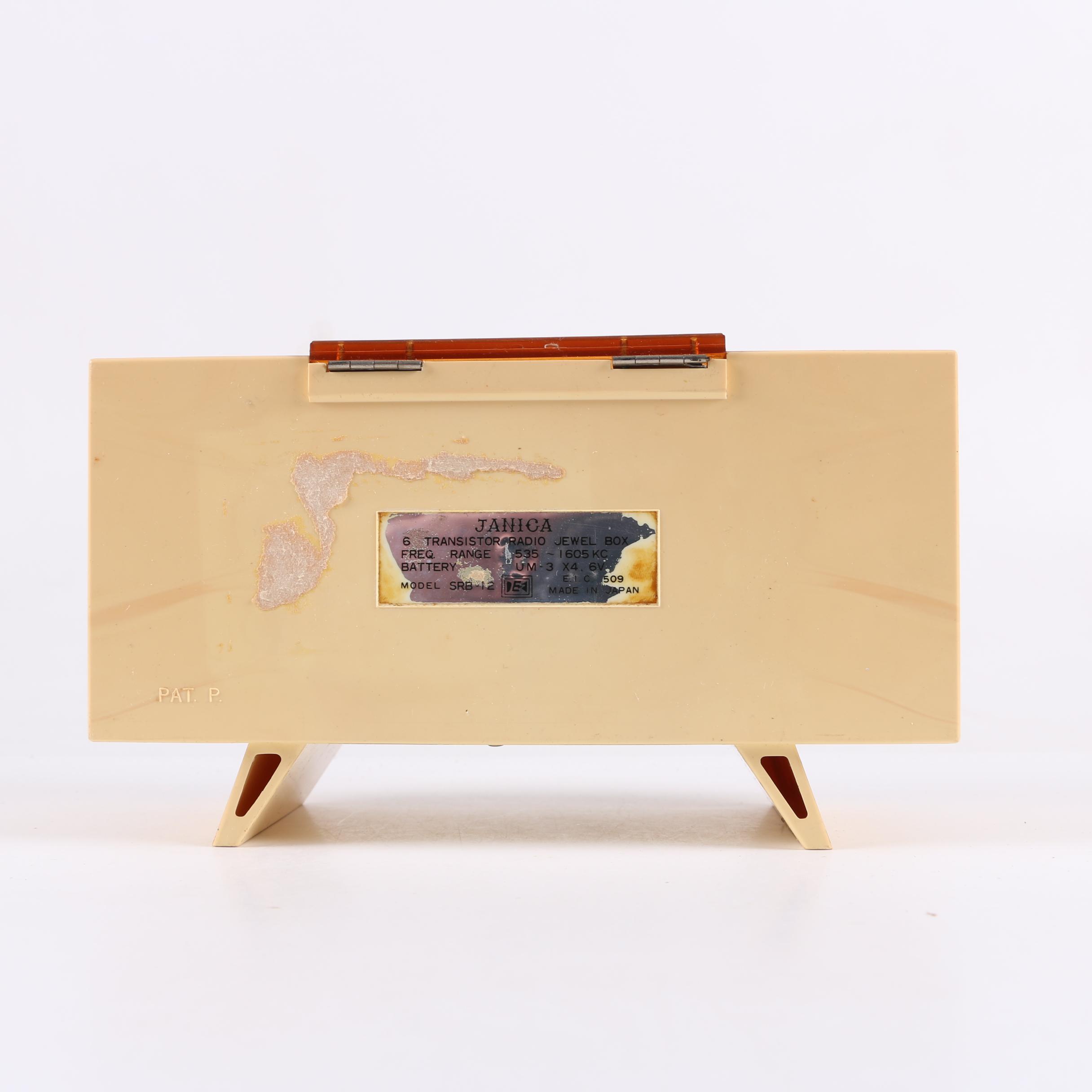 Vintage Janica Mini Stereo Jewel Box Radio