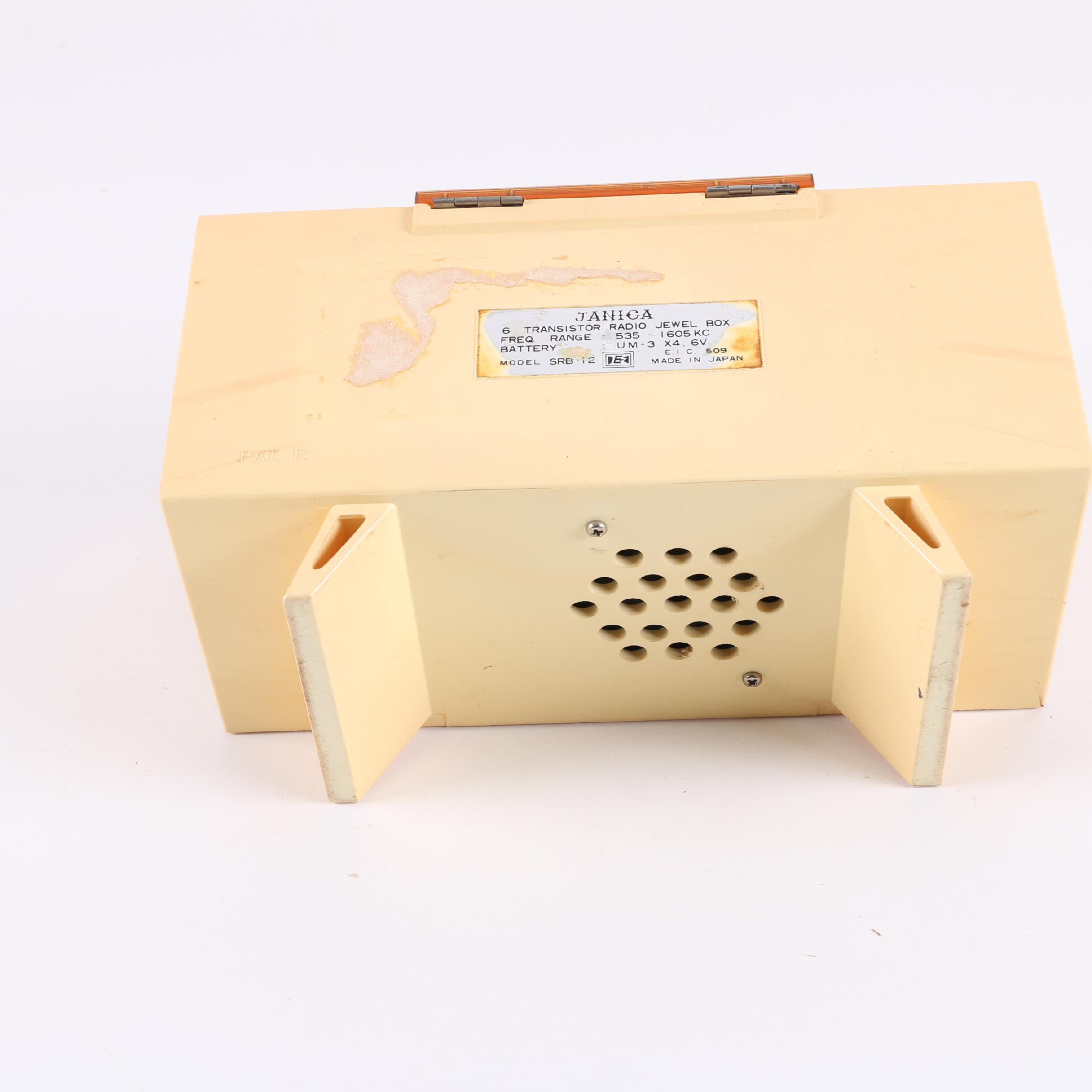 Vintage Janica Mini Stereo Jewel Box Radio