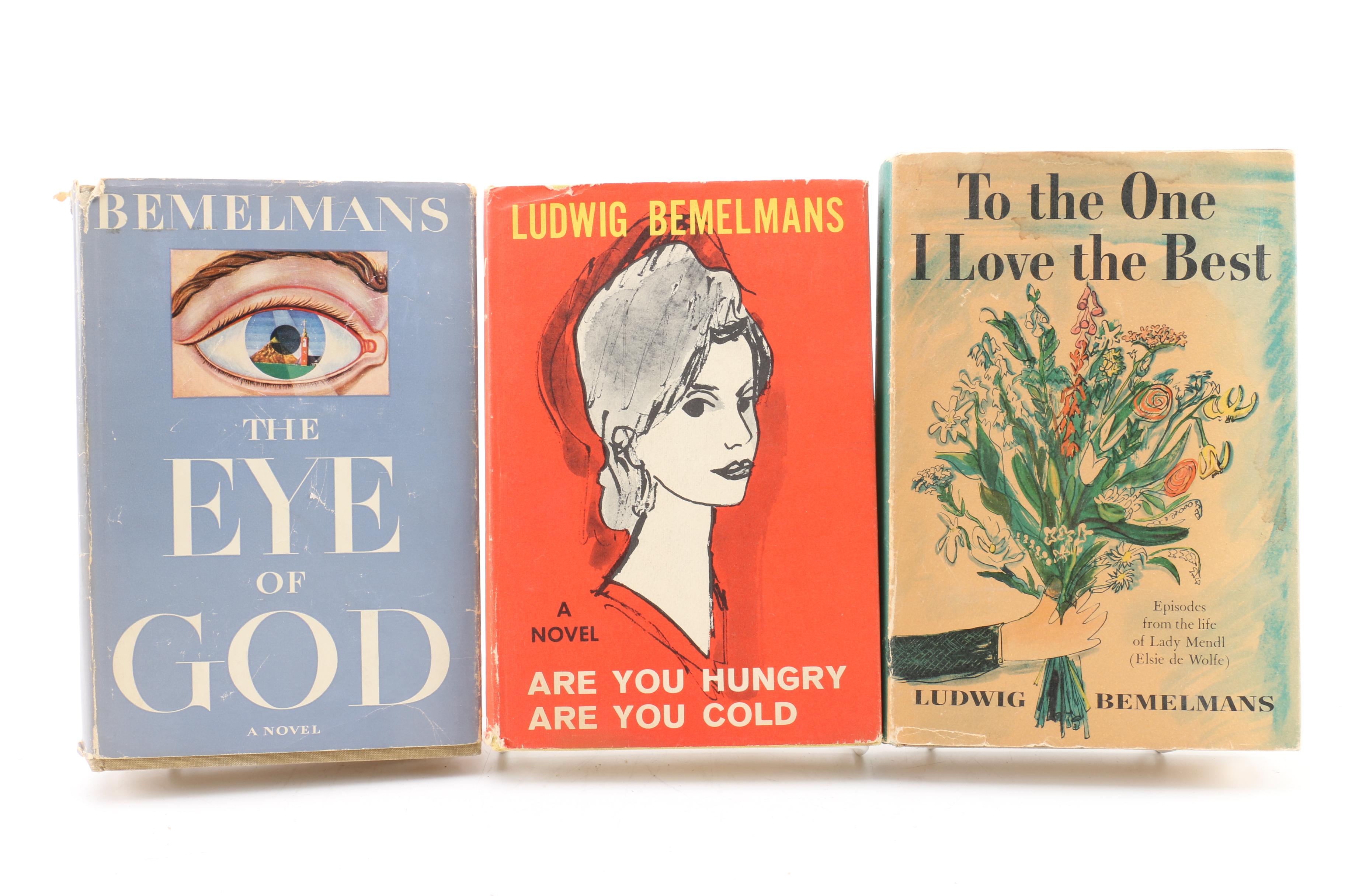 Vintage Ludwig Bemelmans Humorist Fiction Novels Including First Editions