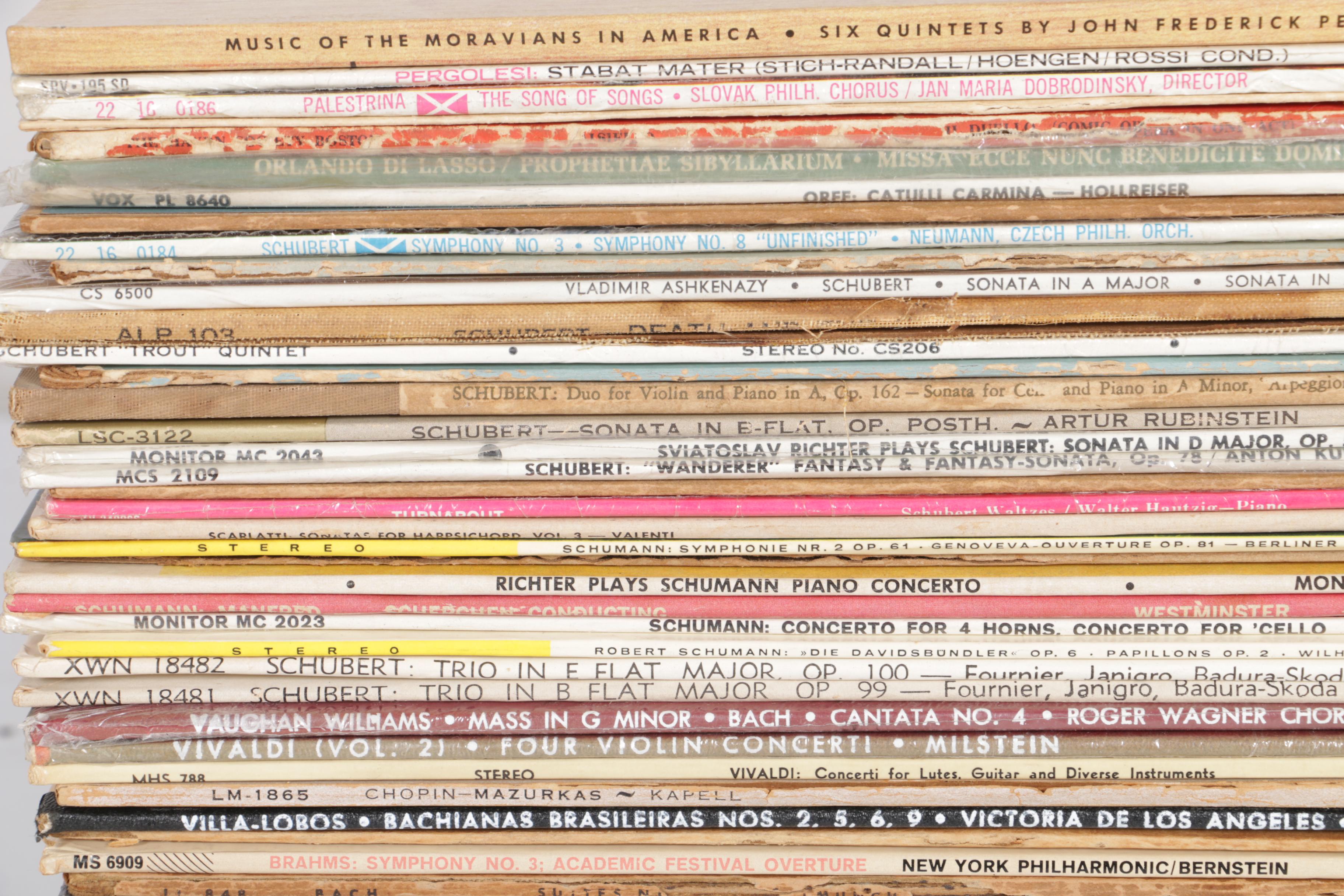 Classical and Opera Records Including Segovia, Bernstein, Pavarotti