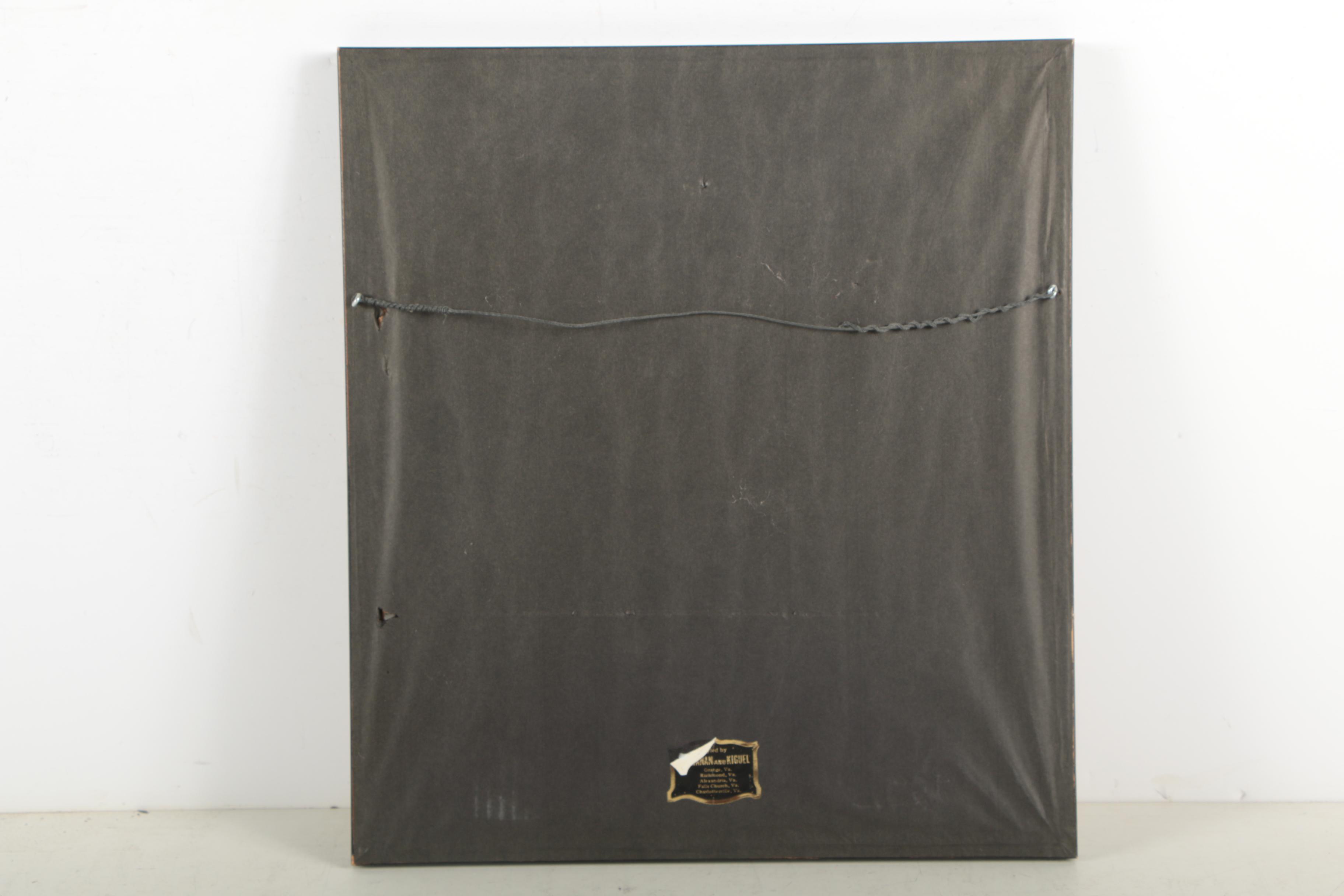 Antique Hand-Colored Engraving After François-Nicolas Martinet "Le Butor"