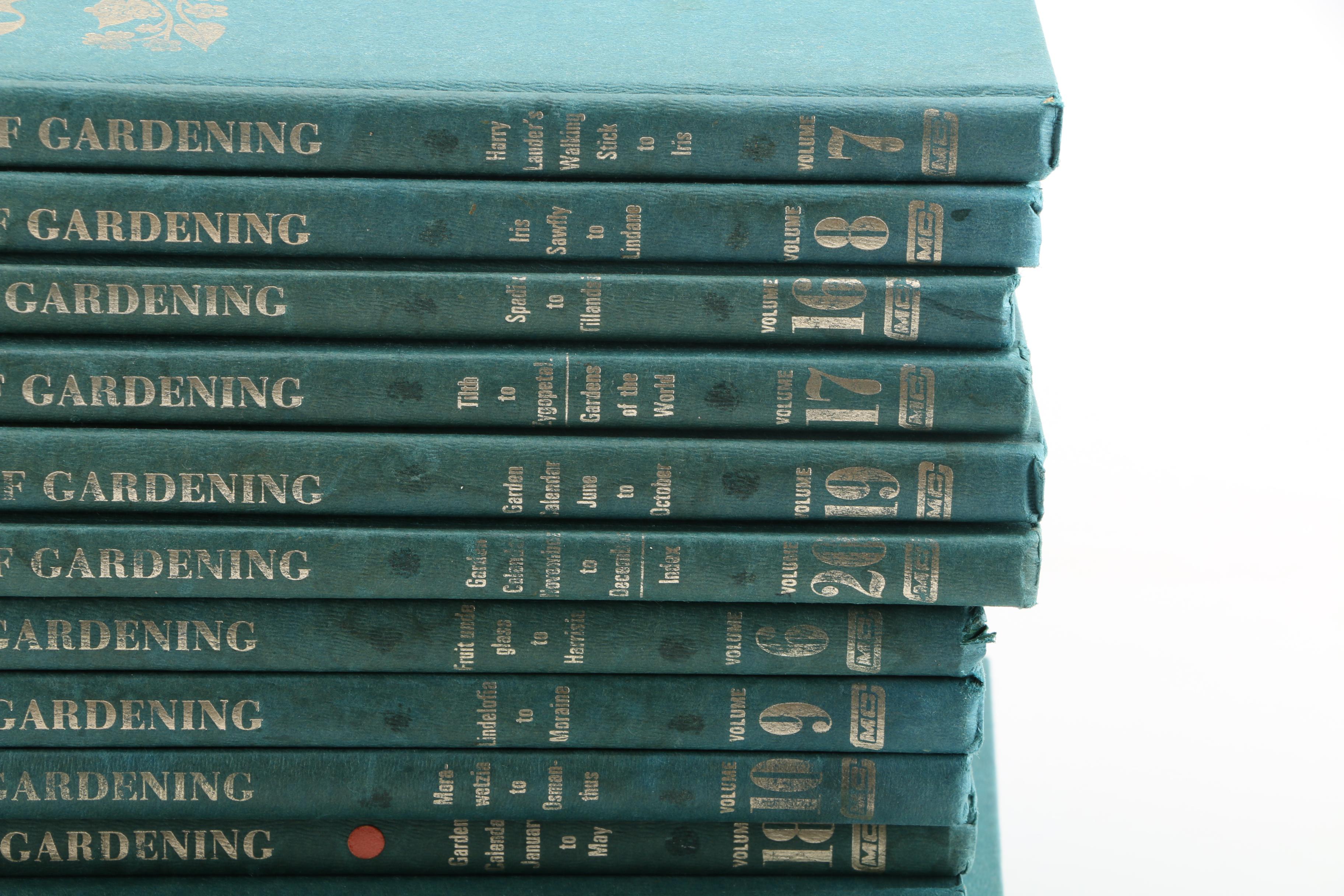 "Encyclopedia of Gardening" Volumes 1-20