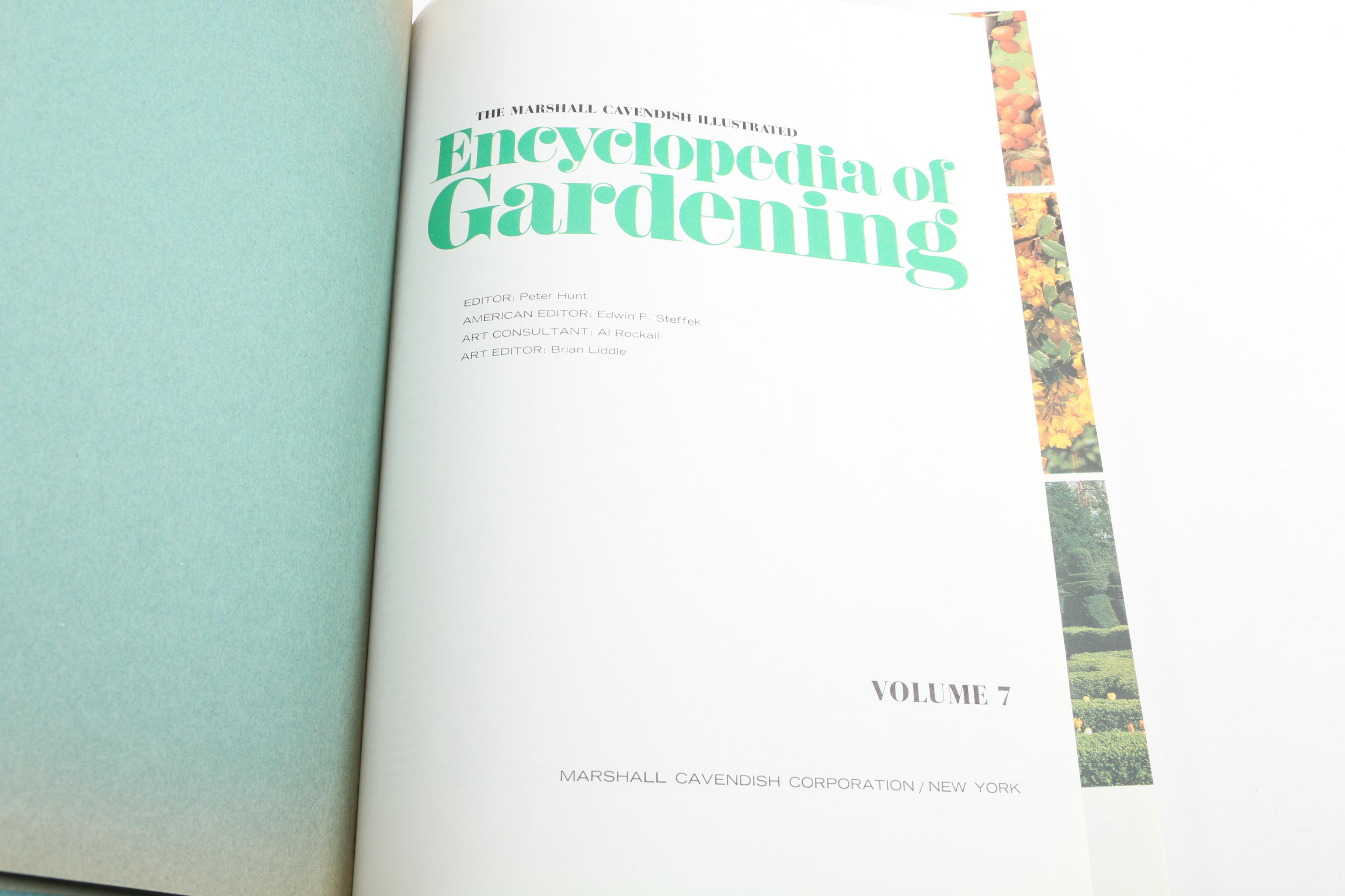 "Encyclopedia of Gardening" Volumes 1-20
