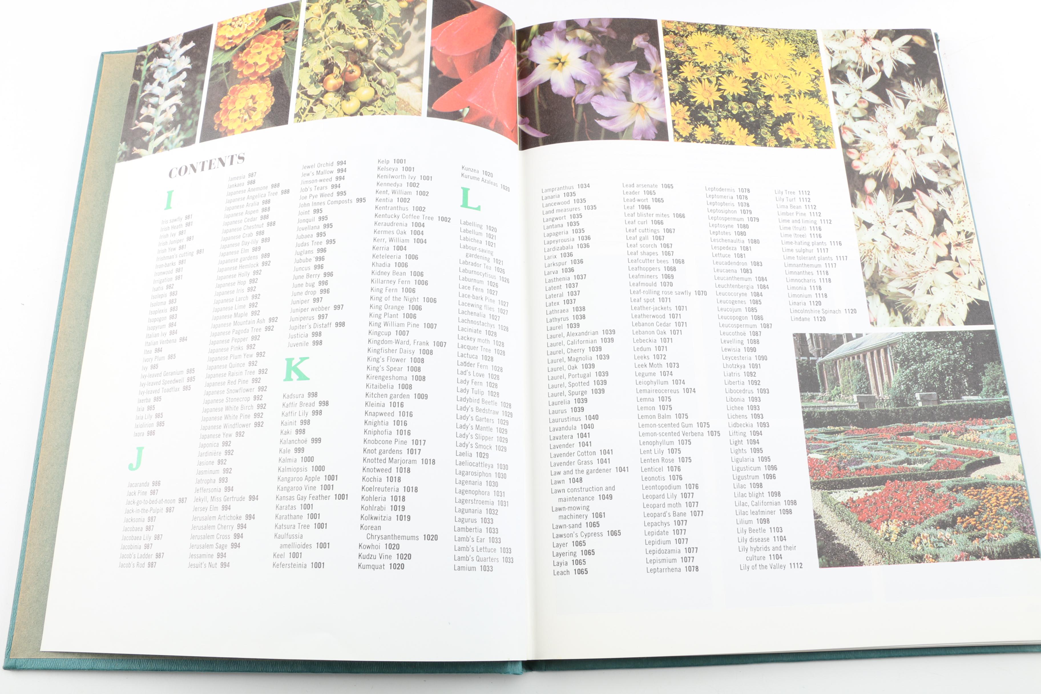 "Encyclopedia of Gardening" Volumes 1-20
