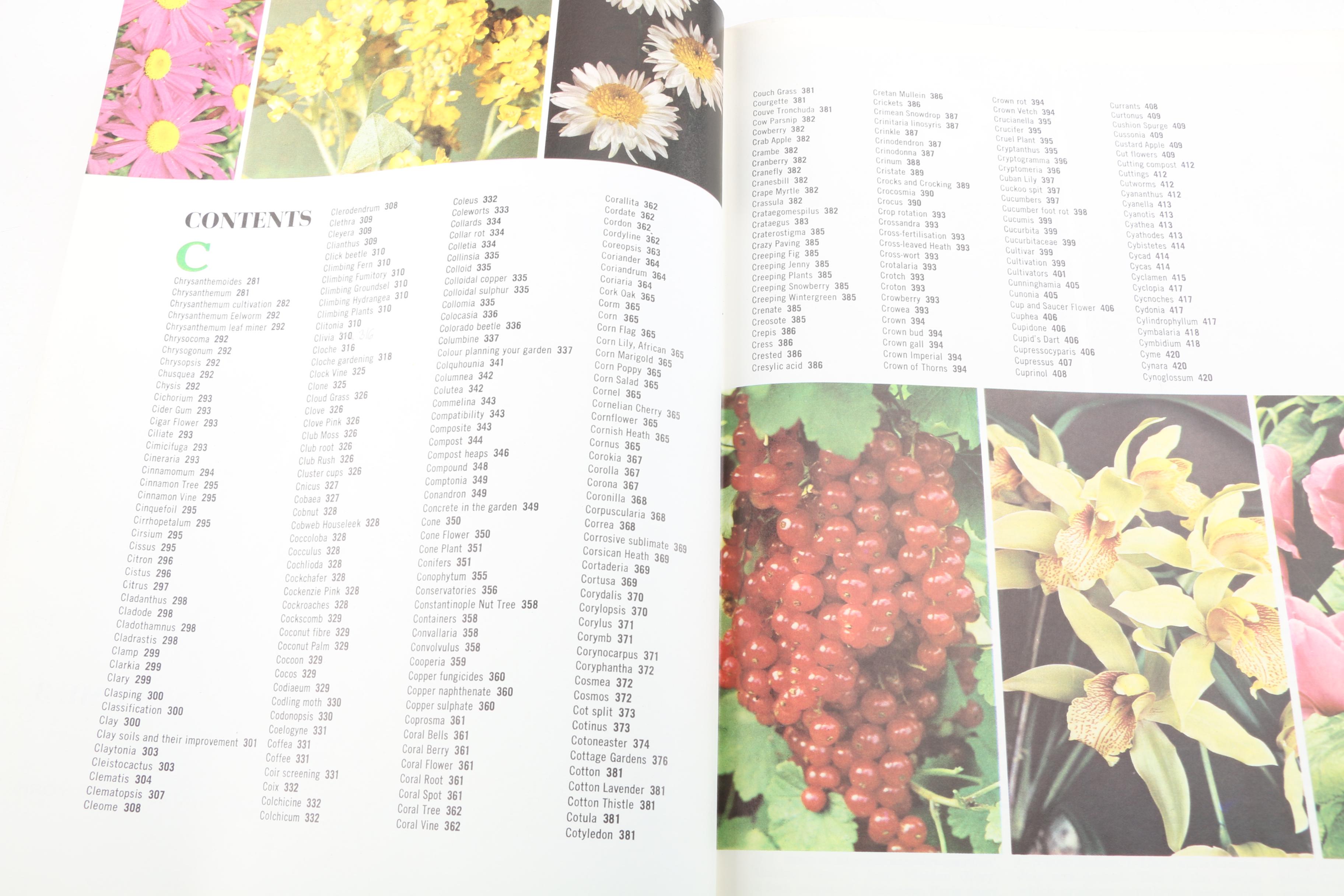 "Encyclopedia of Gardening" Volumes 1-20