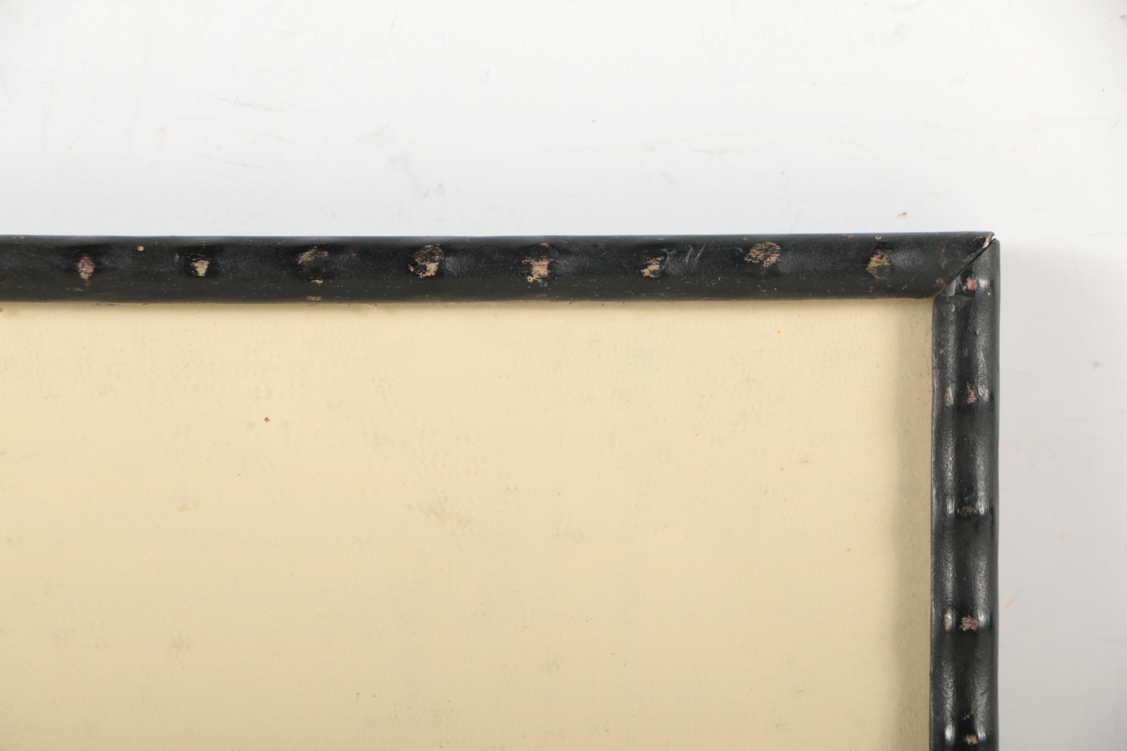 Vintage Etching Featuring View of a Structure