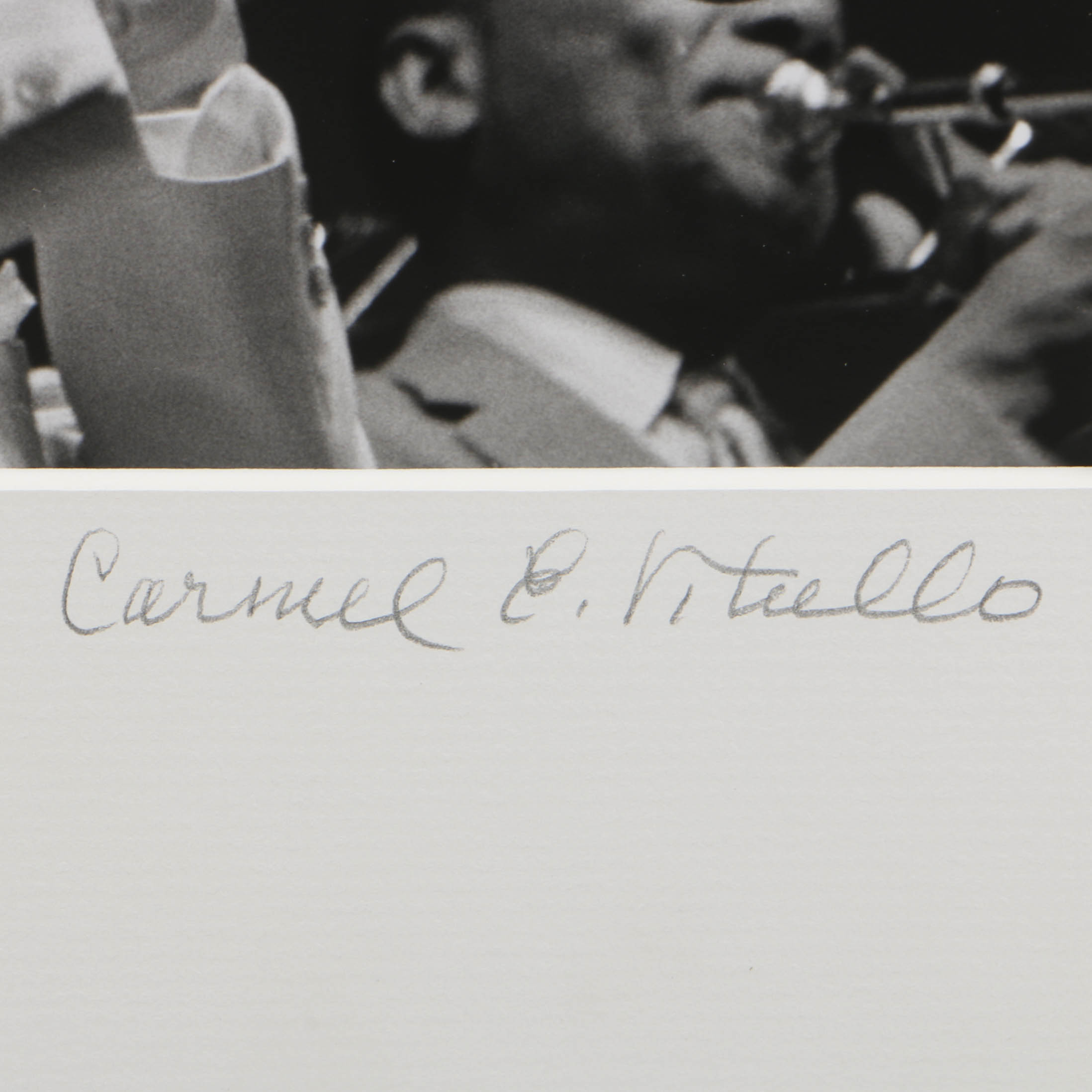 Carmel Vitullo Limited Edition Photograph Print "Jack Teagarden"