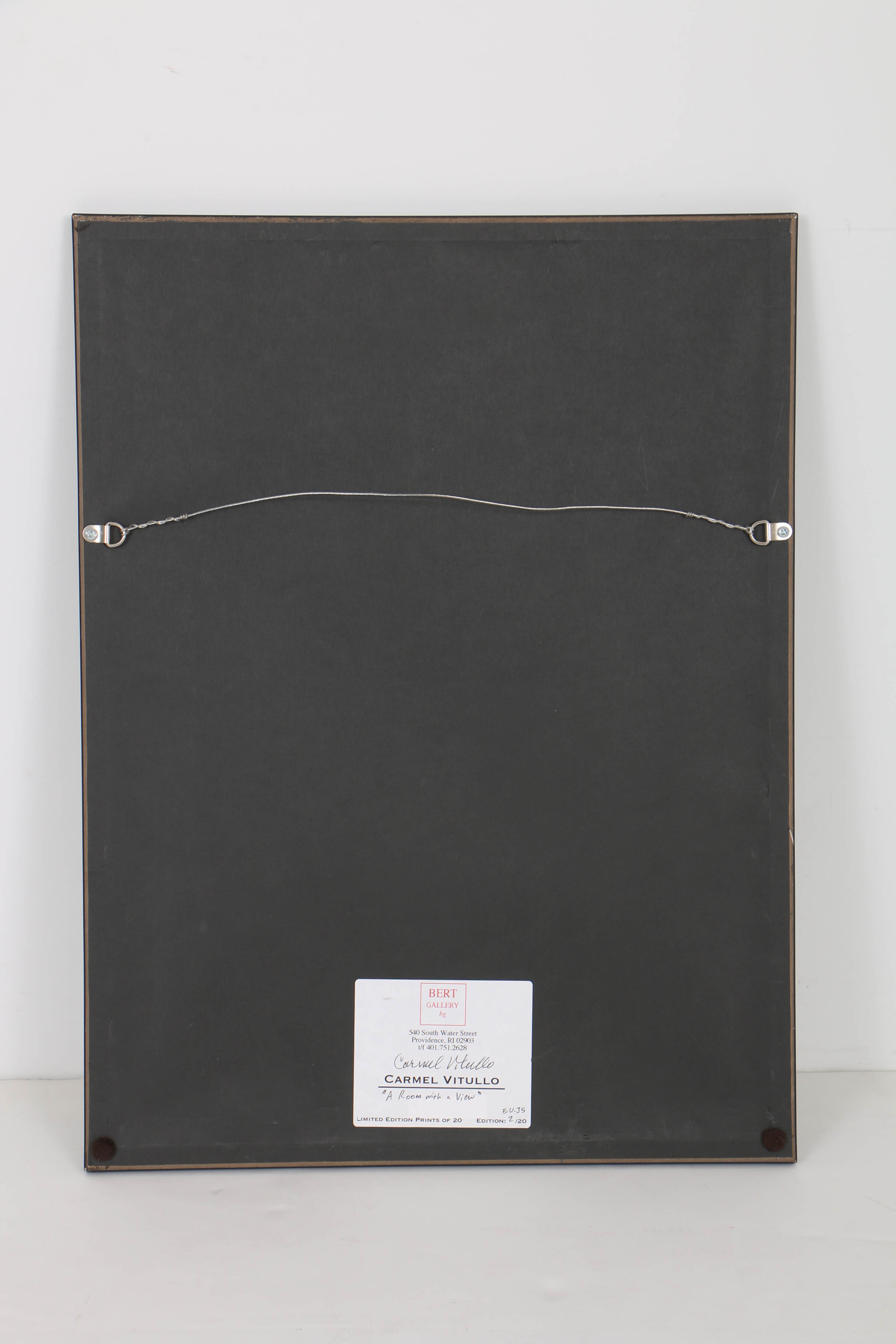 Carmel Vitullo Limited Edition Photograph Print "A Room with a View"