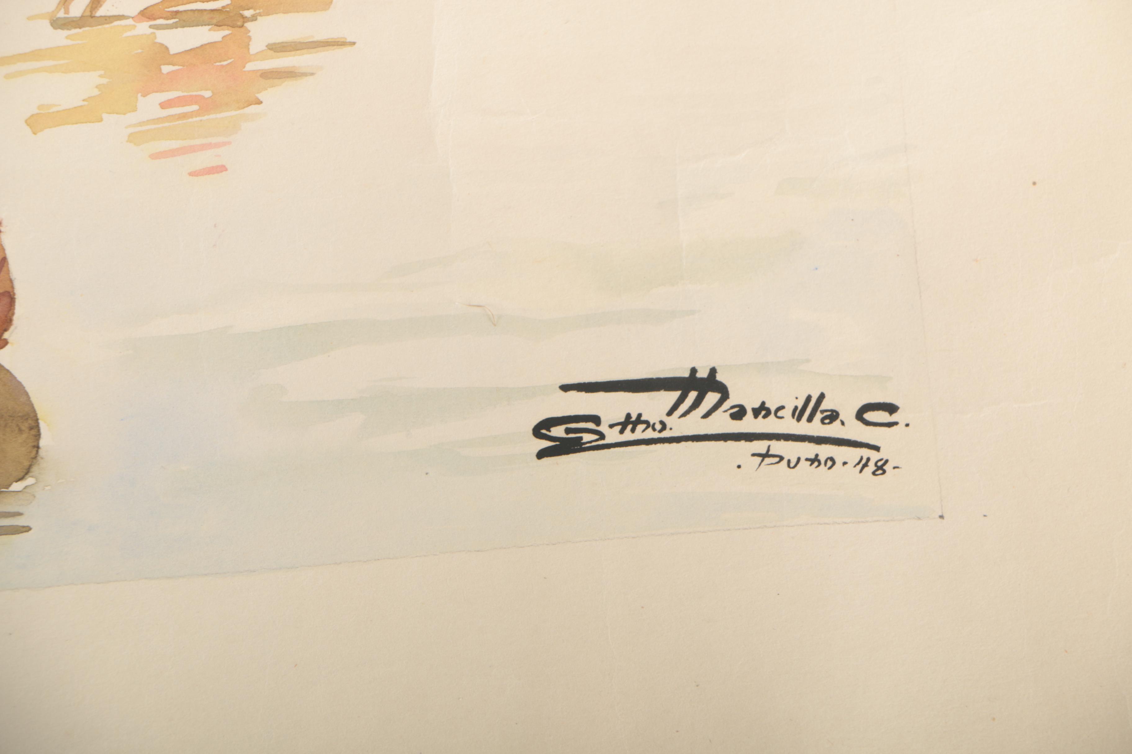 Enmarcado G. Moncilla Watercolors