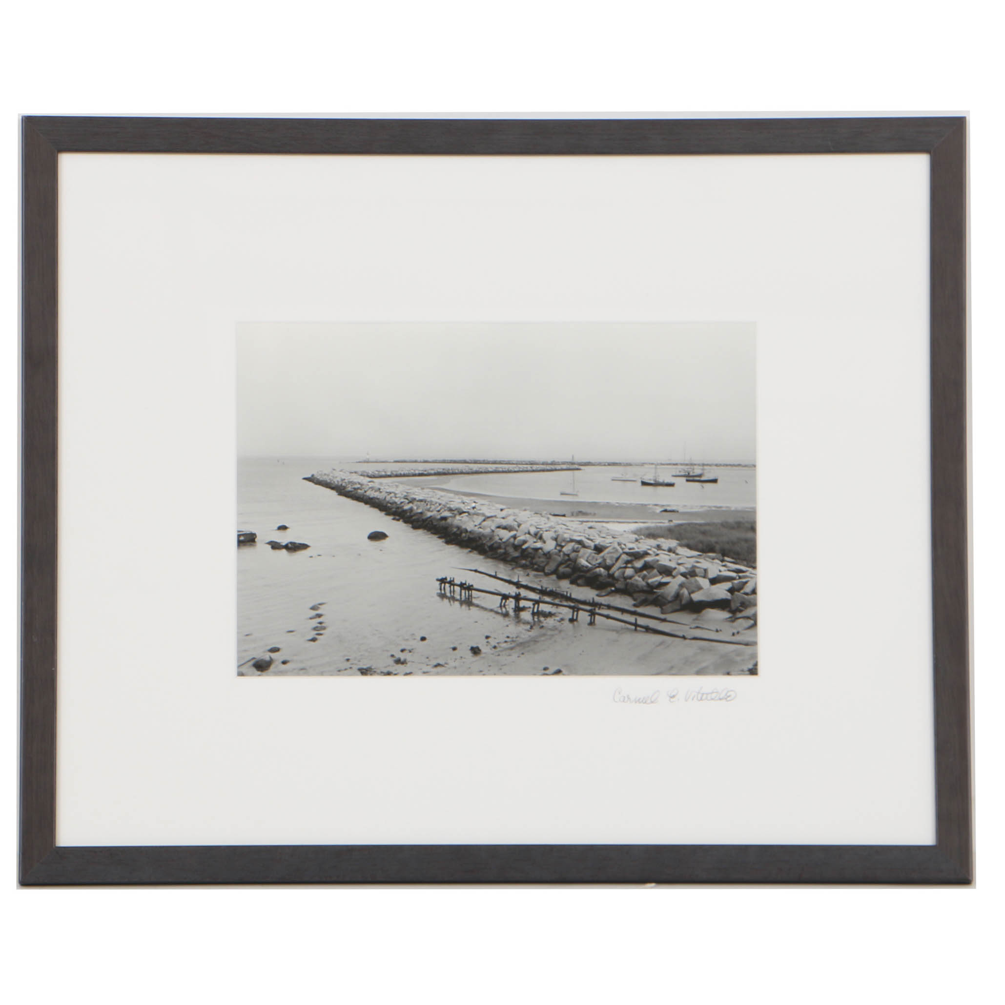 Carmel Vitullo Limited Edition Photograph Print "Mid-day Harbor"