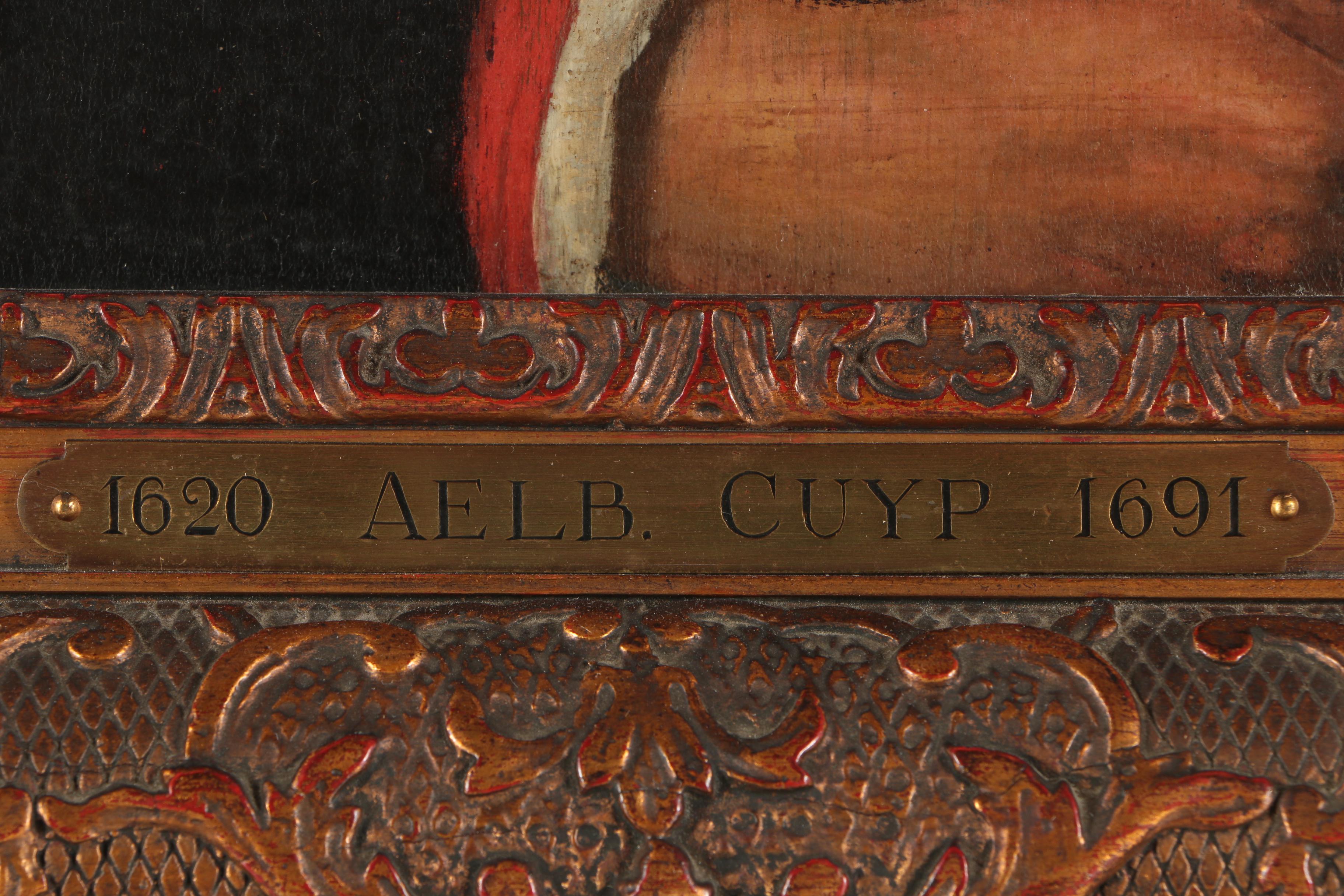 18th Century Dutch School Oil Portrait on Board