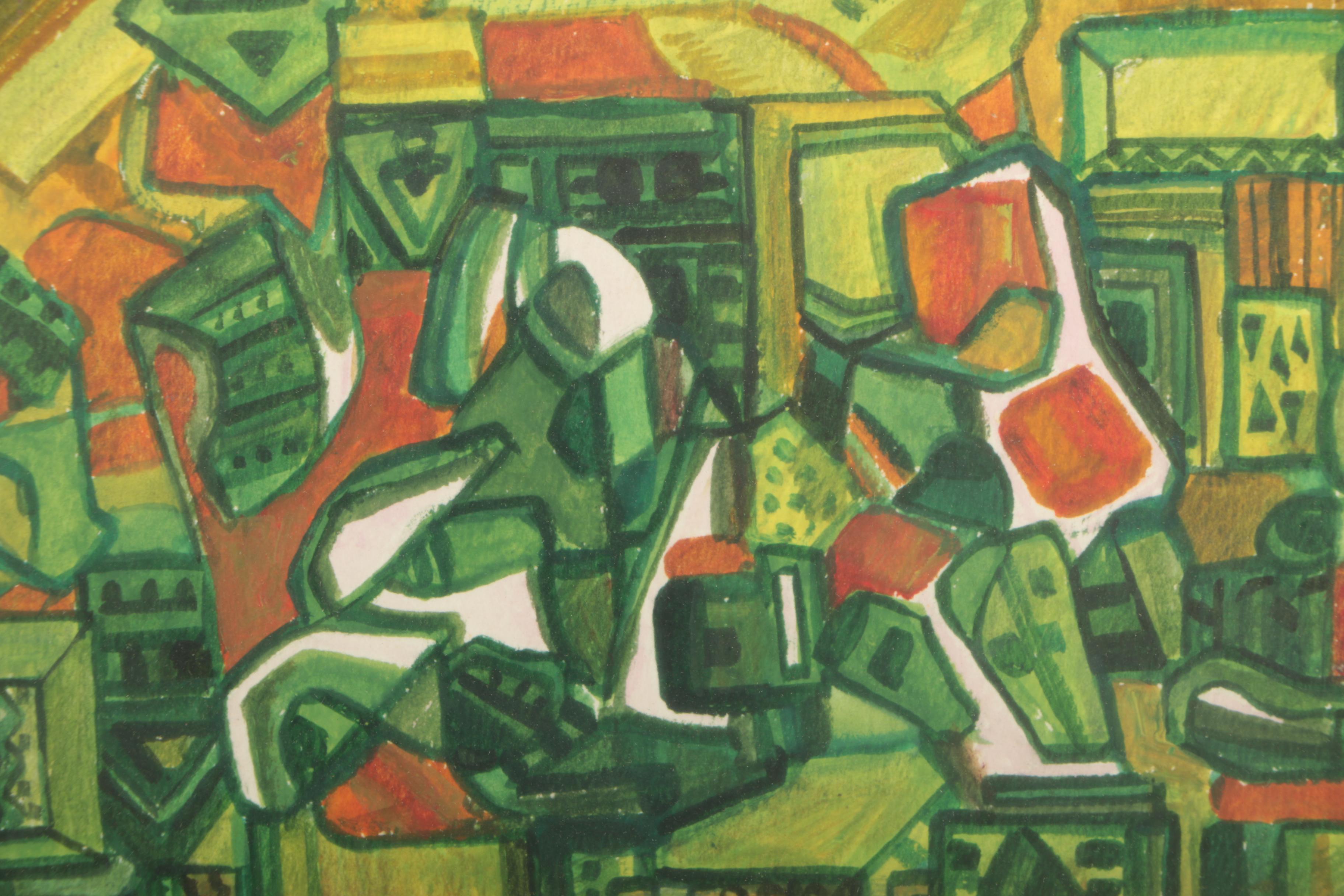 Vinai Abstract Ink Drawing