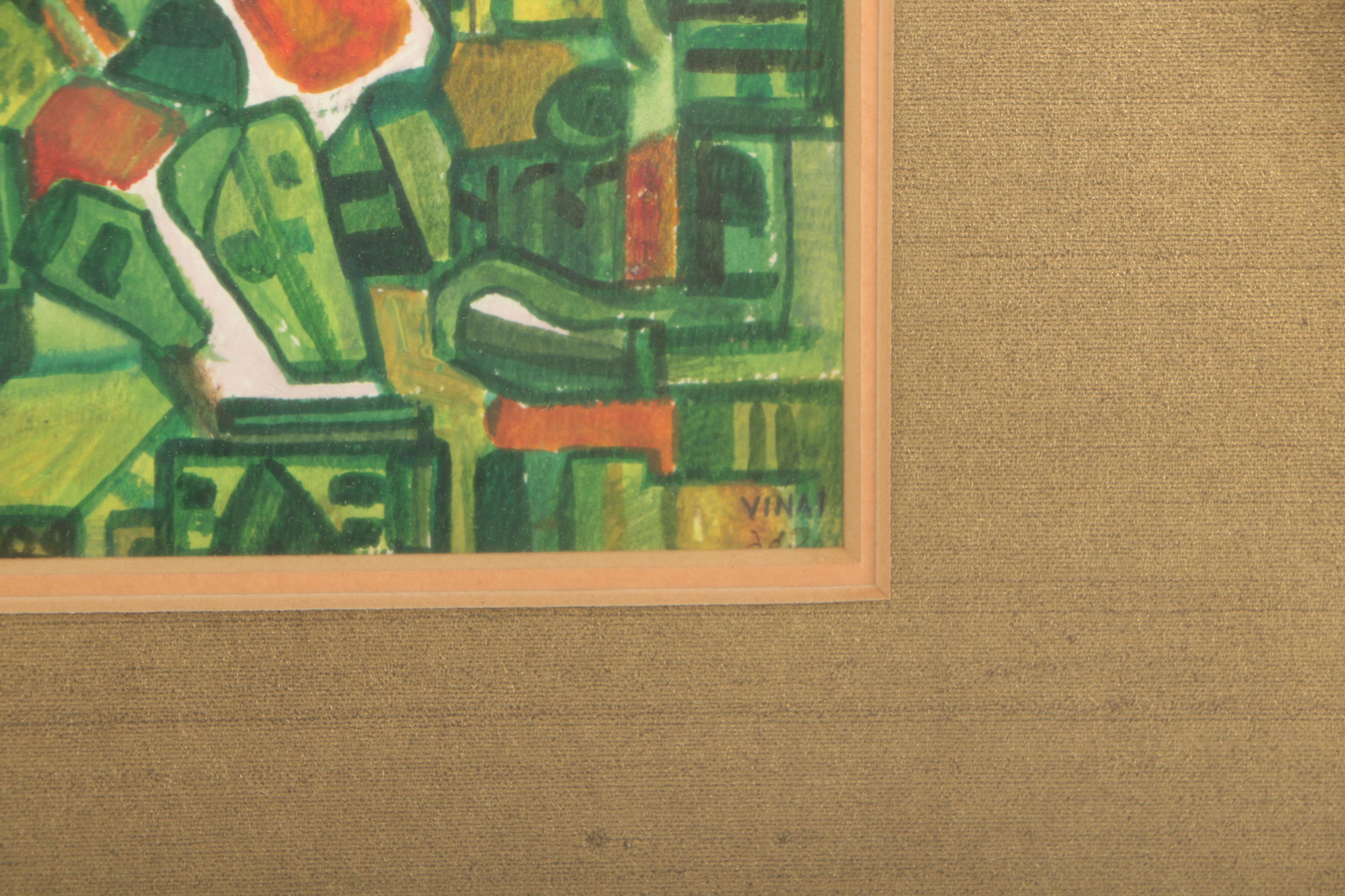 Vinai Abstract Ink Drawing