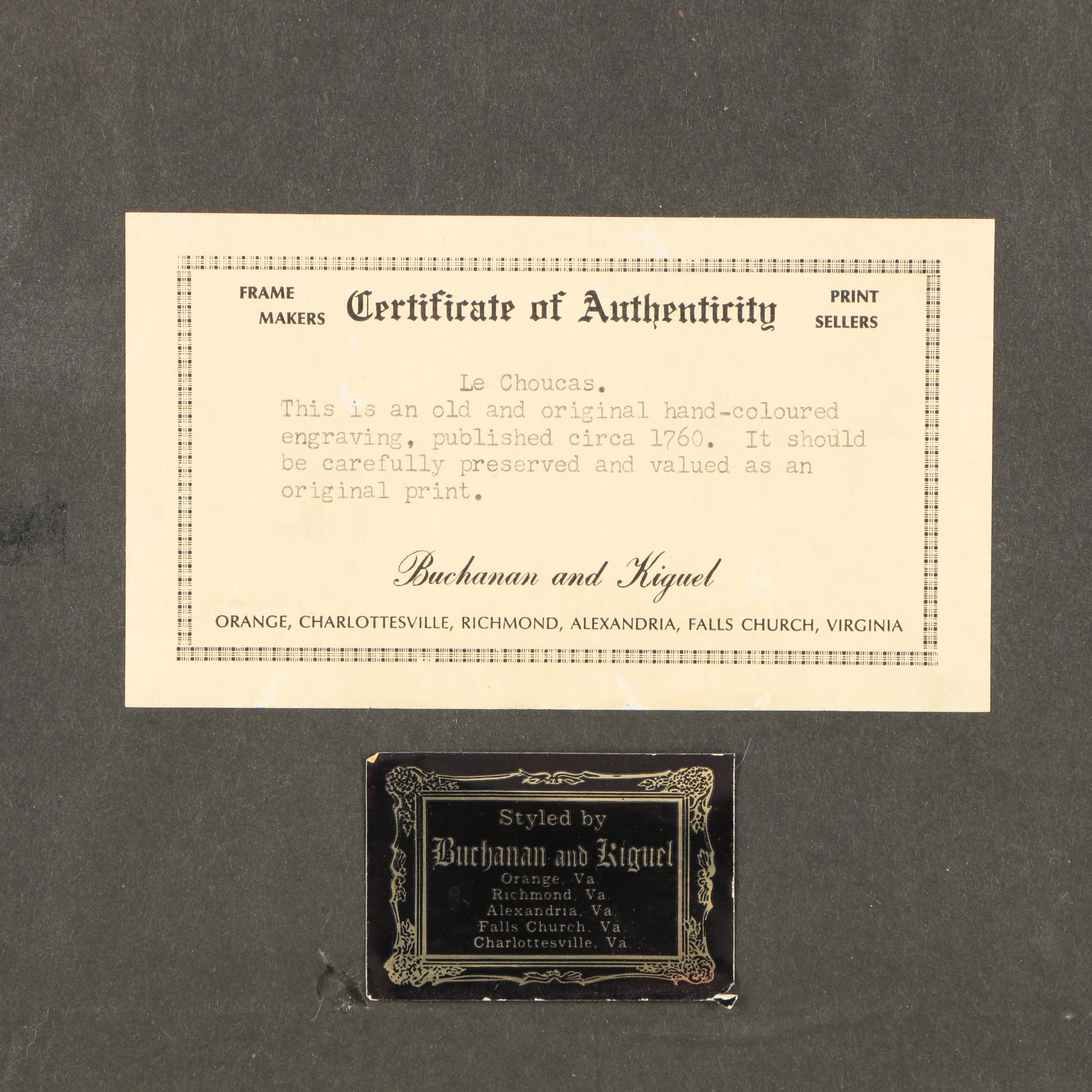 Hand-Colored Engravings After Martinet from "Histoire Naturelle des Oiseaux"