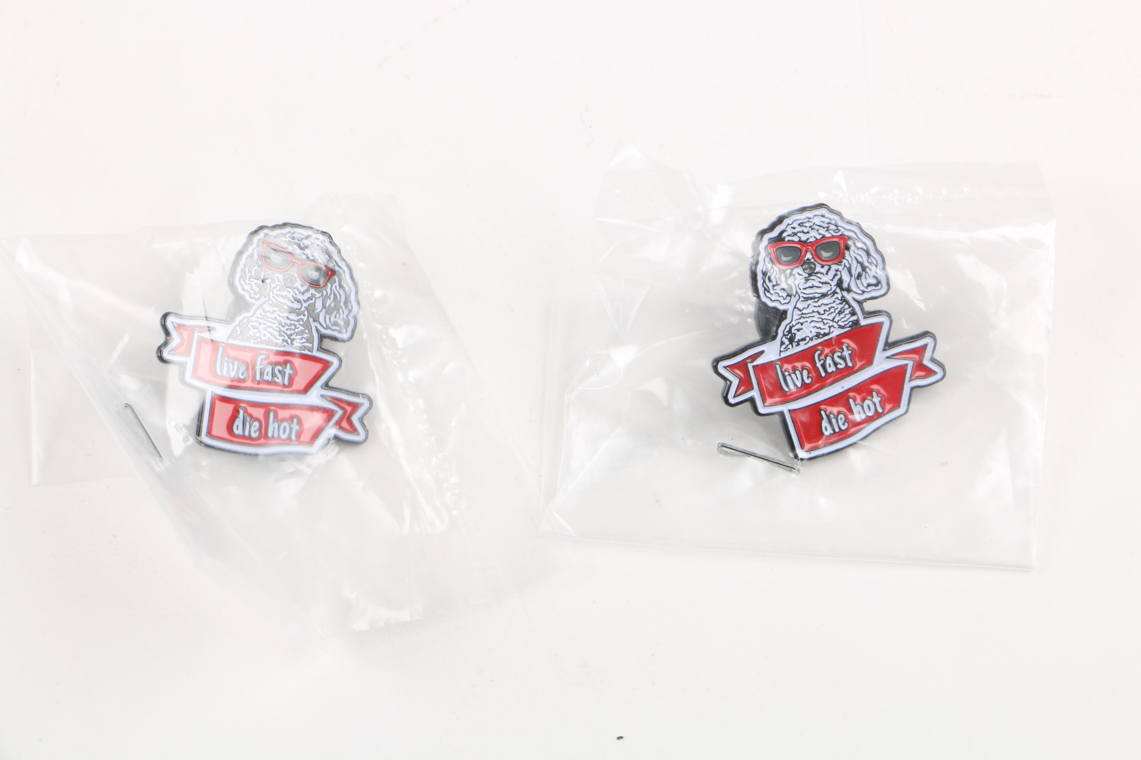 Signed "I Like You Just the Way I Am" and "Live Fast Die Hot" by Jenny Mollen