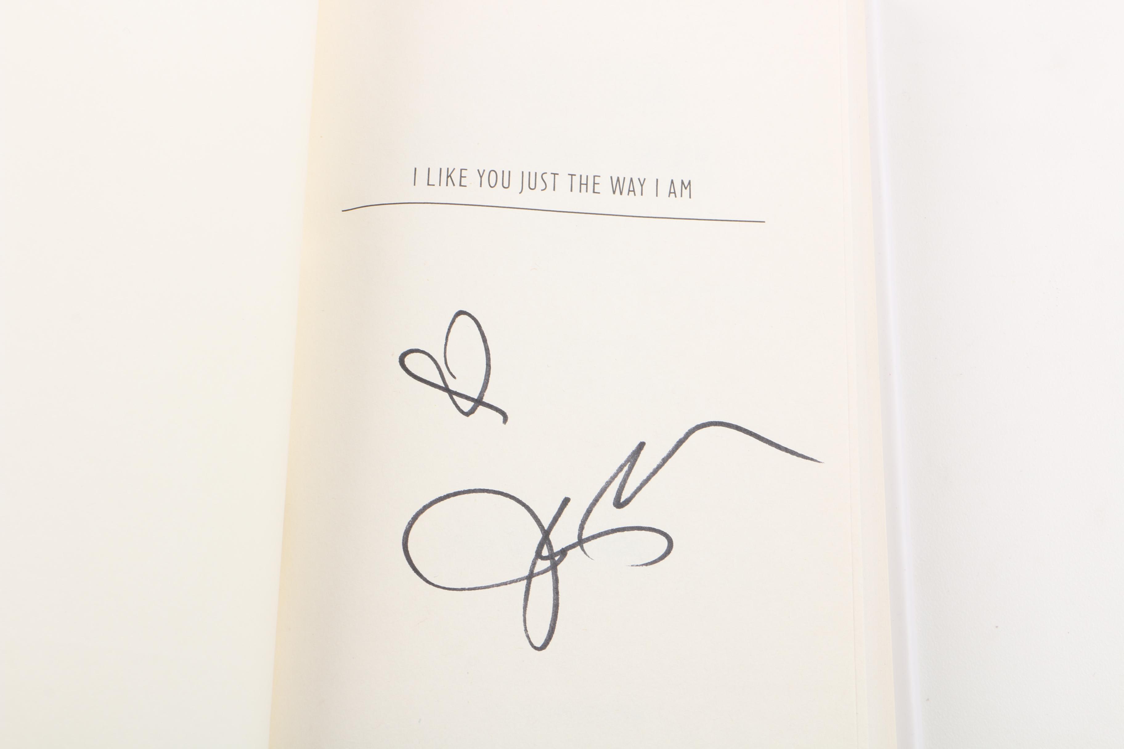 Signed "I Like You Just the Way I Am" and "Live Fast Die Hot" by Jenny Mollen