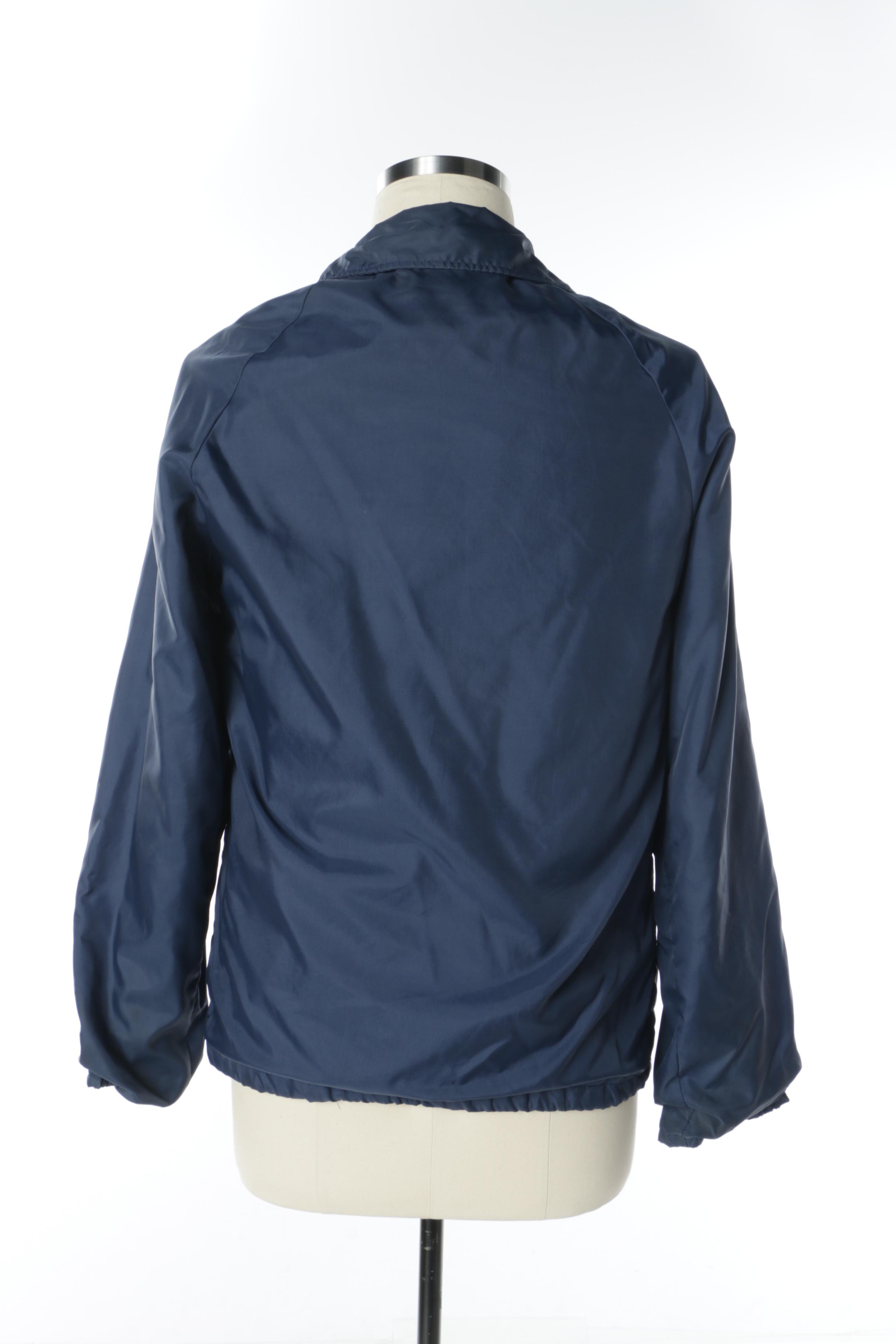 Men's Vintage Yale Windbreaker with Baseball Cap