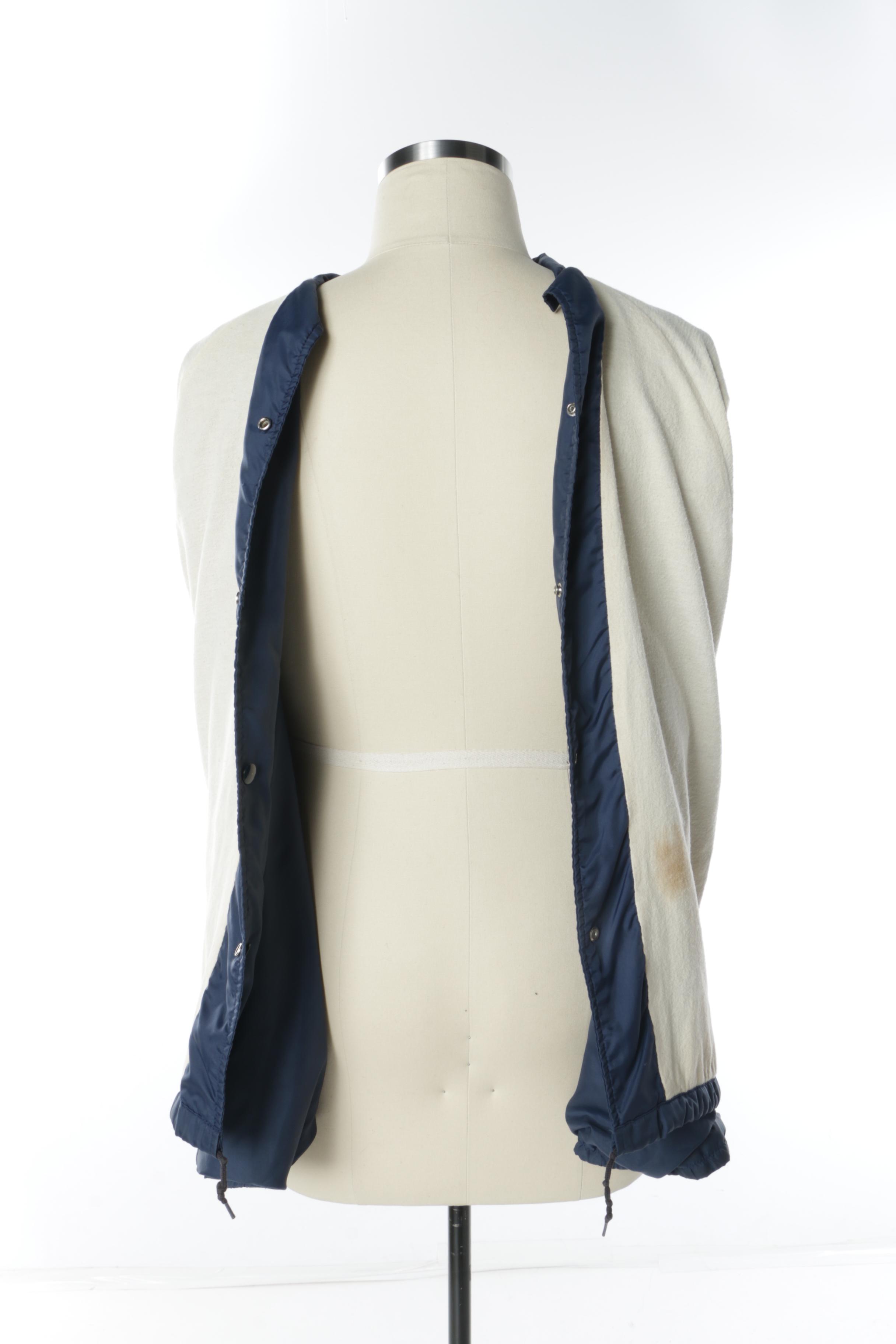 Men's Vintage Yale Windbreaker with Baseball Cap