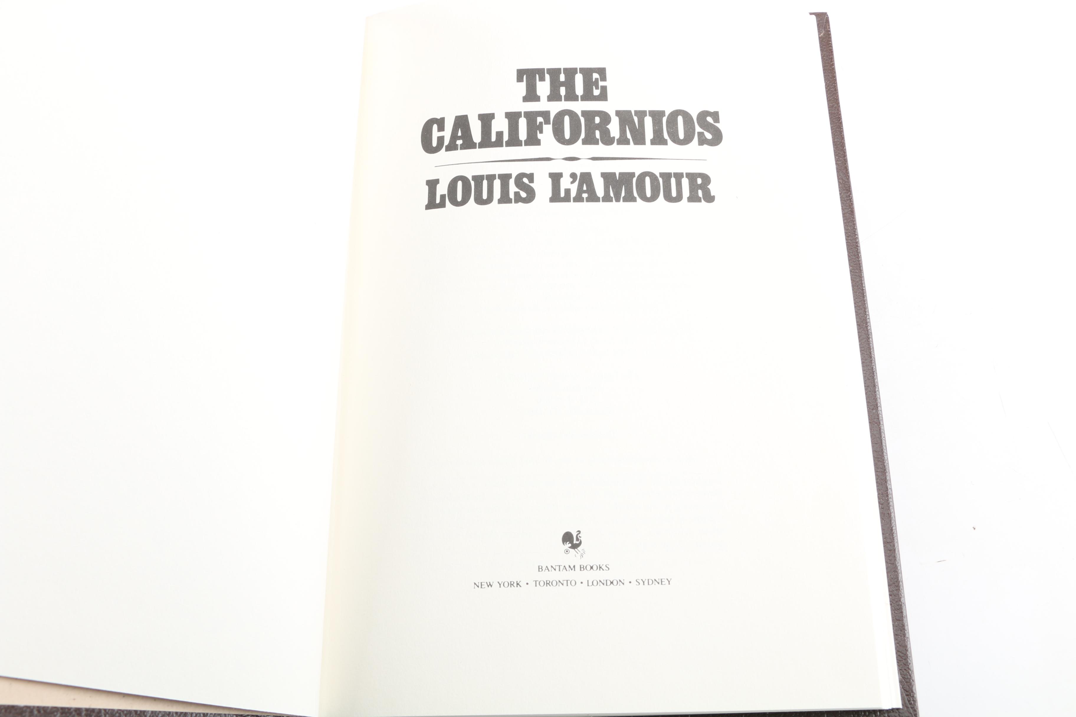 "The Louis L'Amour Collection" Thirty-Five Volumes