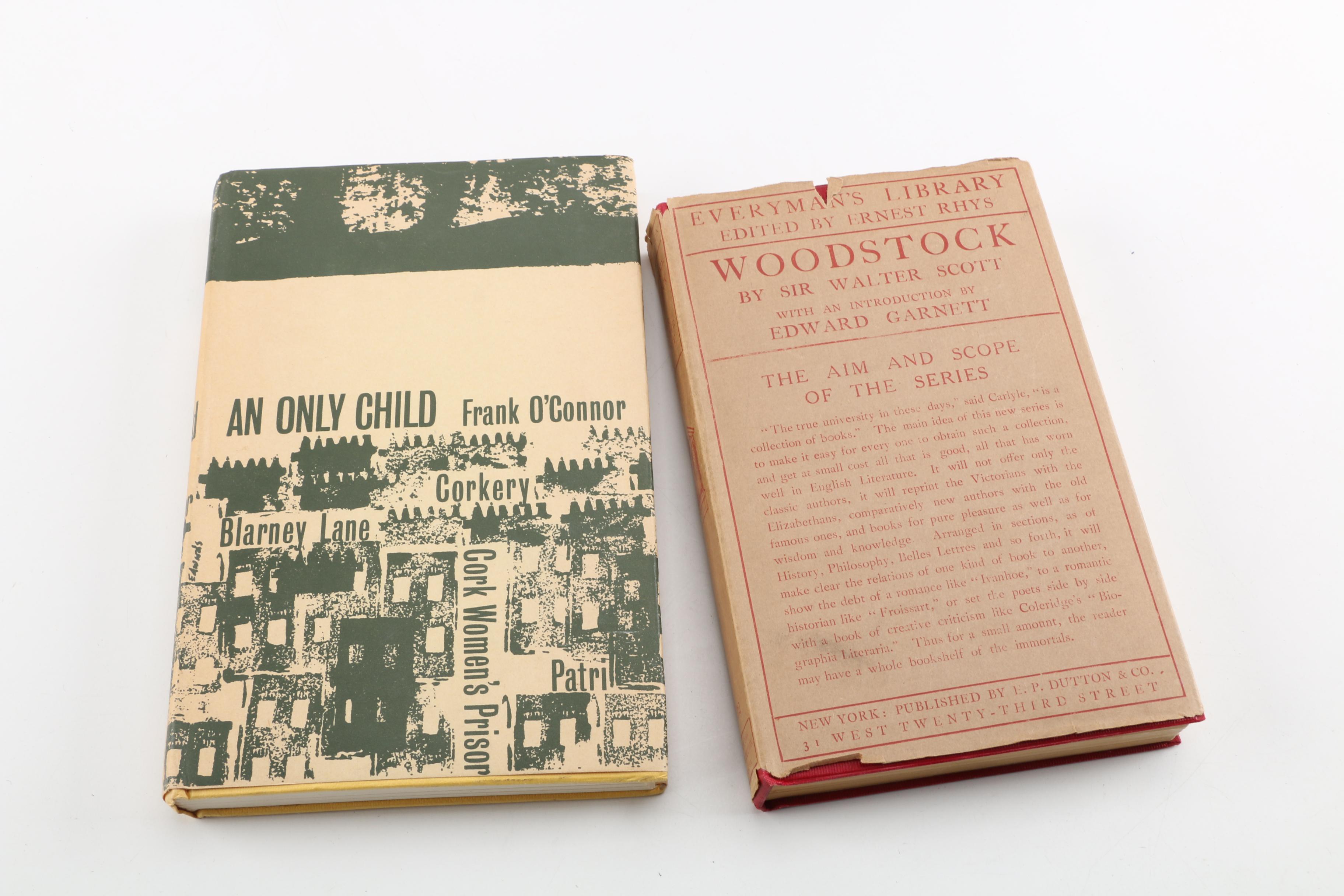 Vintage Novels Including Sir Walter Scott, John Buchan, Frank O'Connor and More