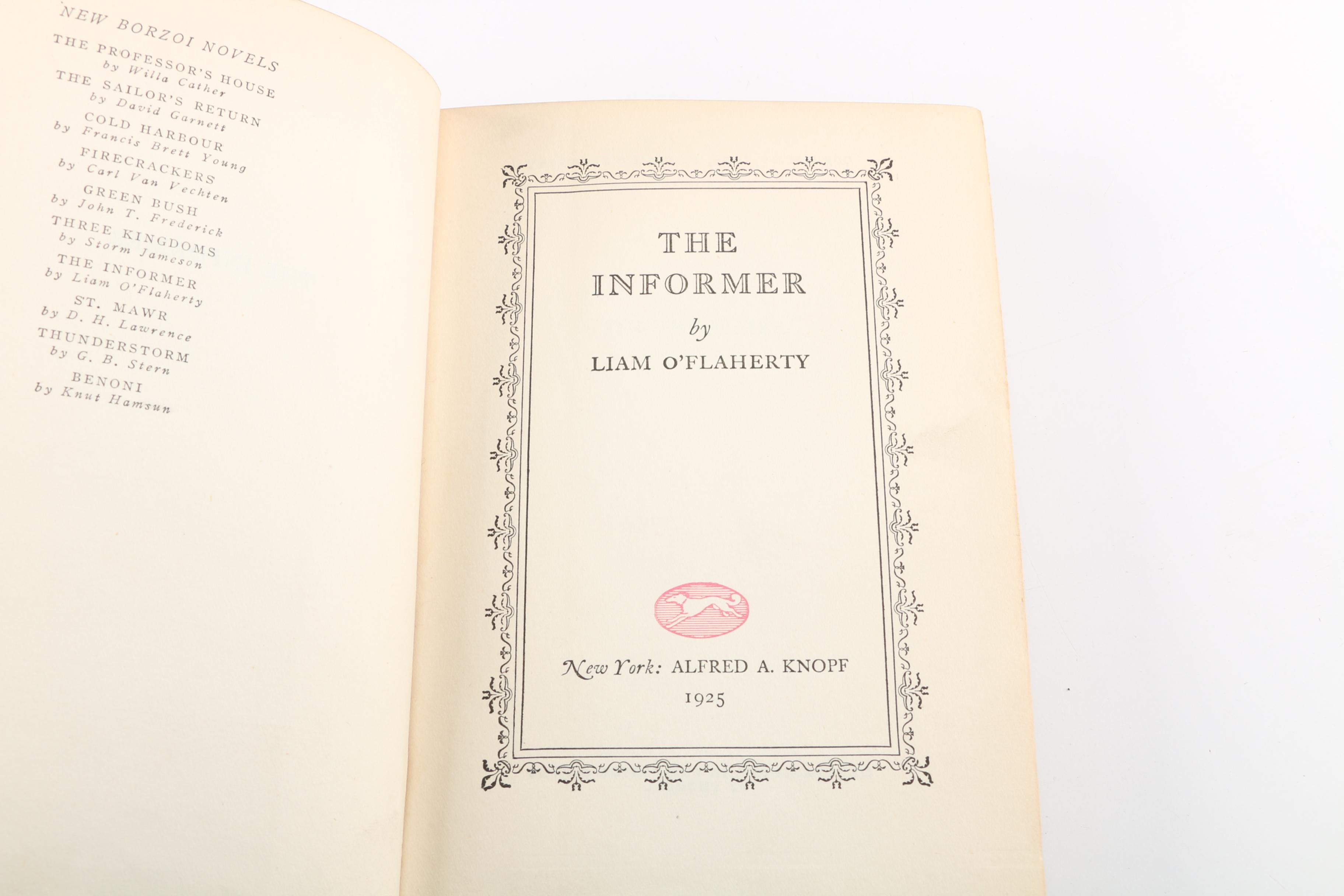 Vintage Novels Including Sir Walter Scott, John Buchan, Frank O'Connor and More