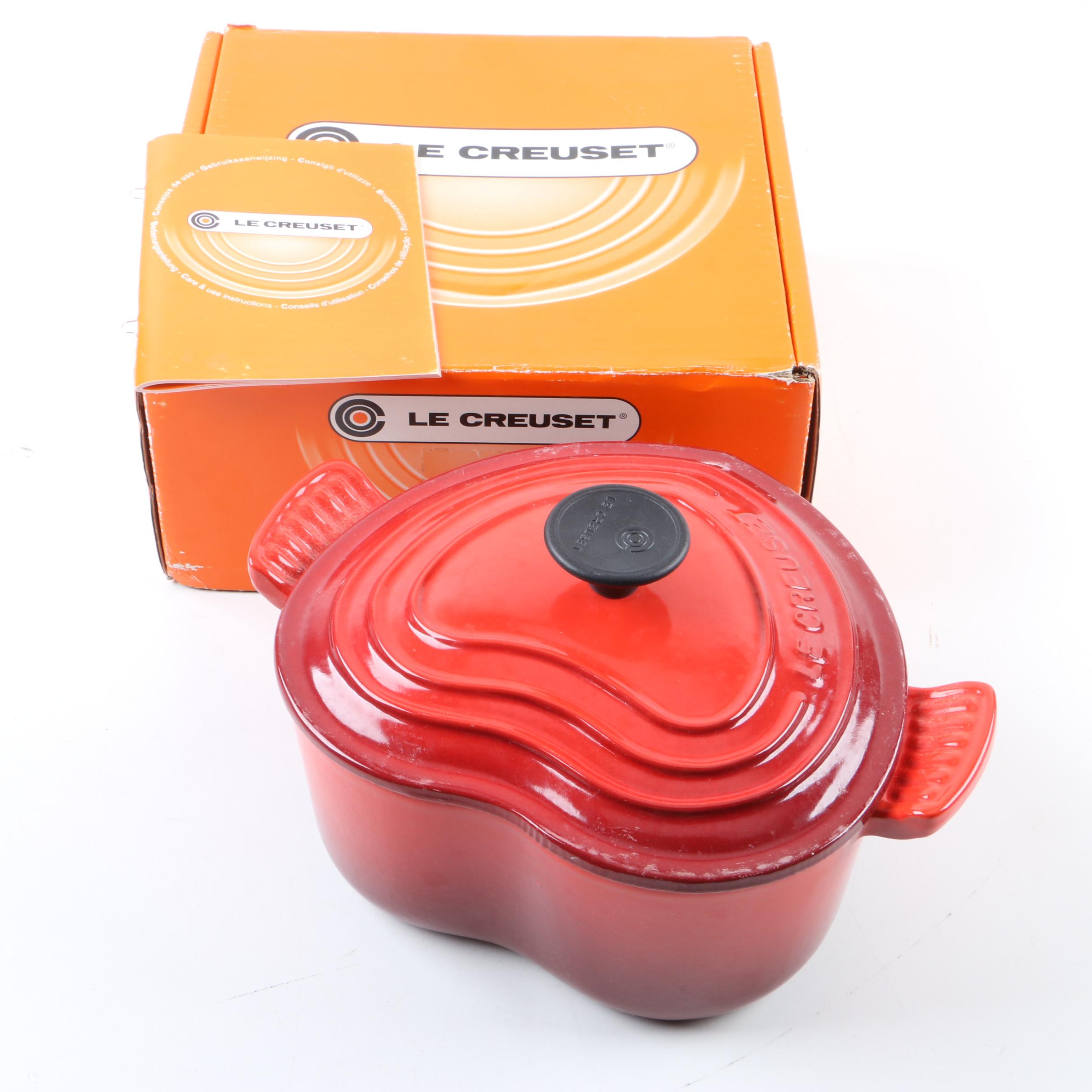 Le Creuset Heart Shaped Dutch Oven