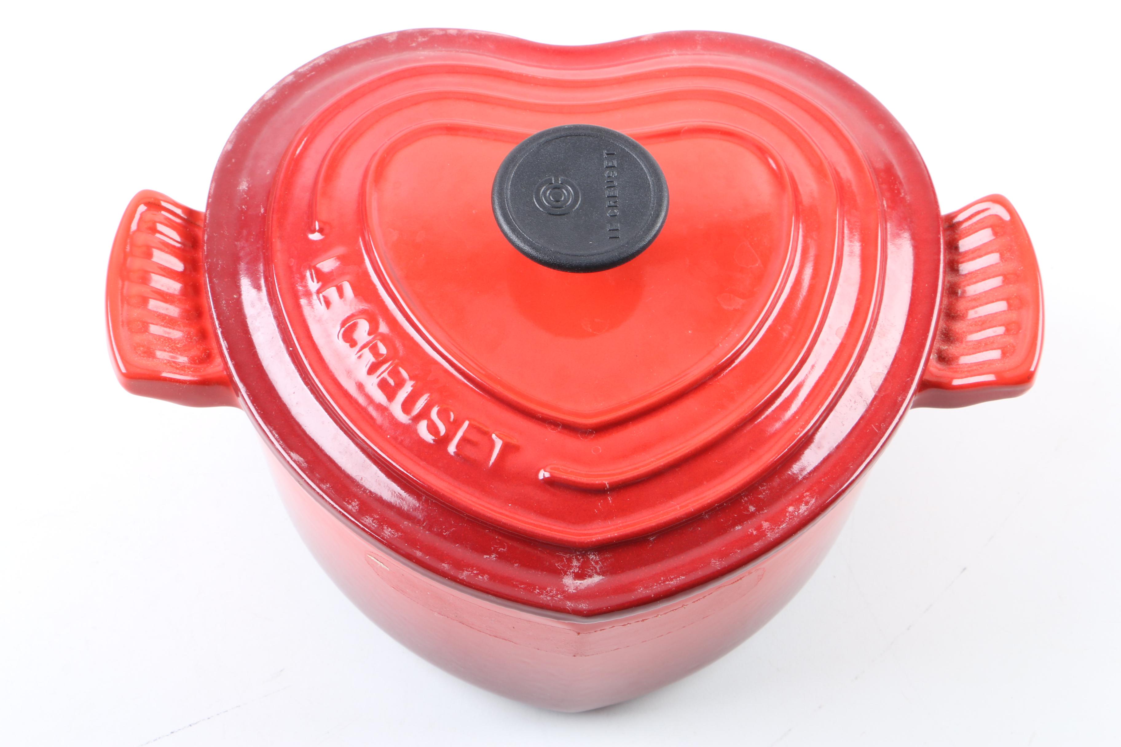 Le Creuset Heart Shaped Dutch Oven
