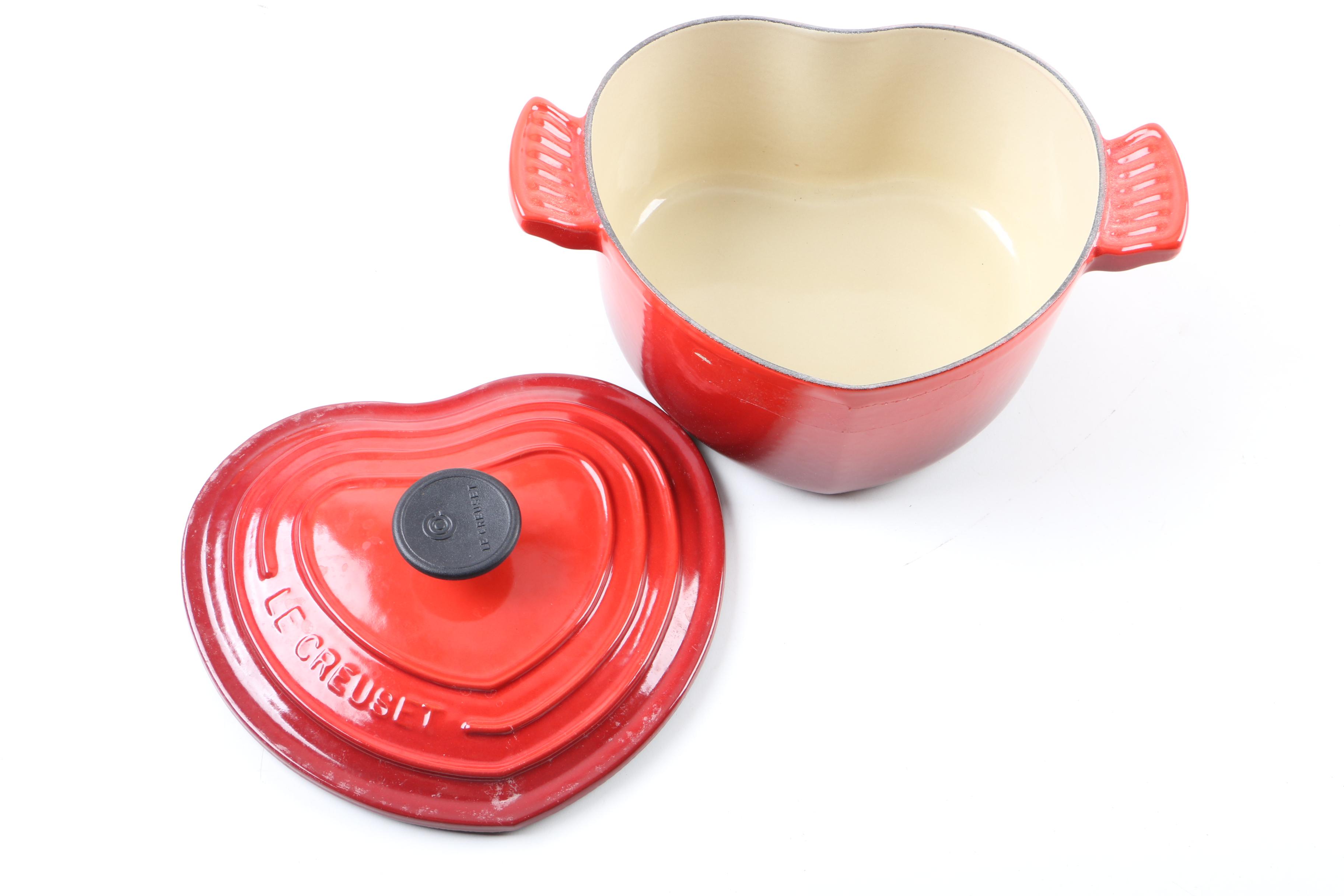 Le Creuset Heart Shaped Dutch Oven