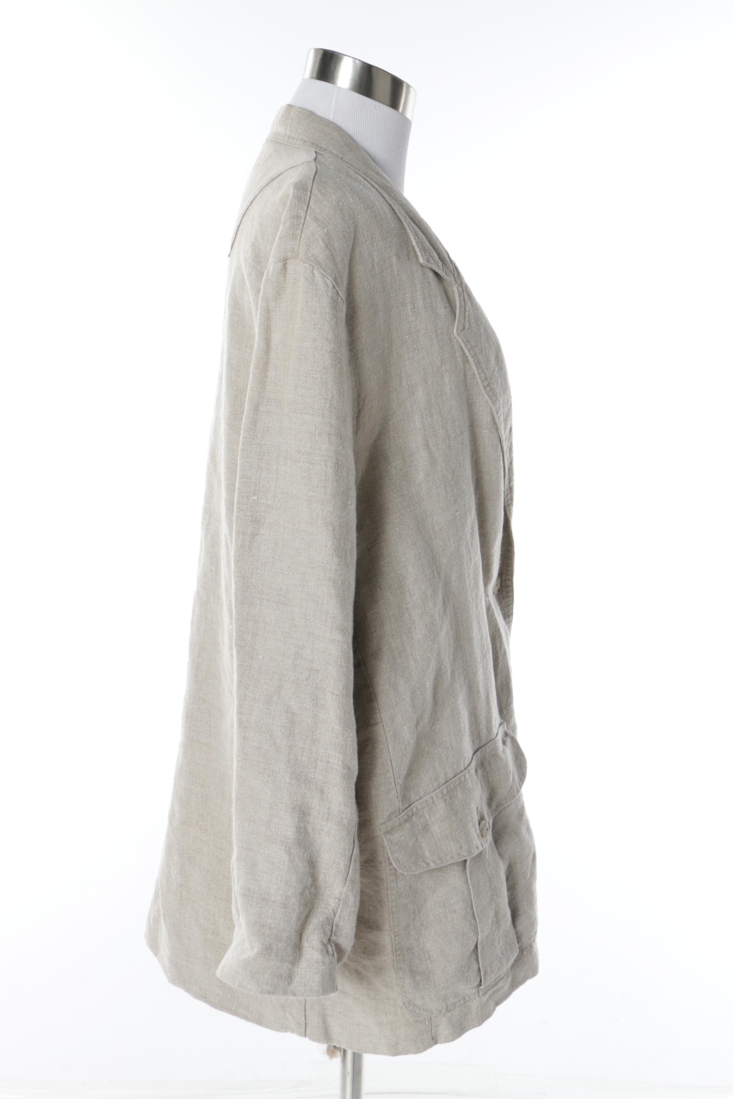 Women's Banana Republic Linen Safari Style Jacket