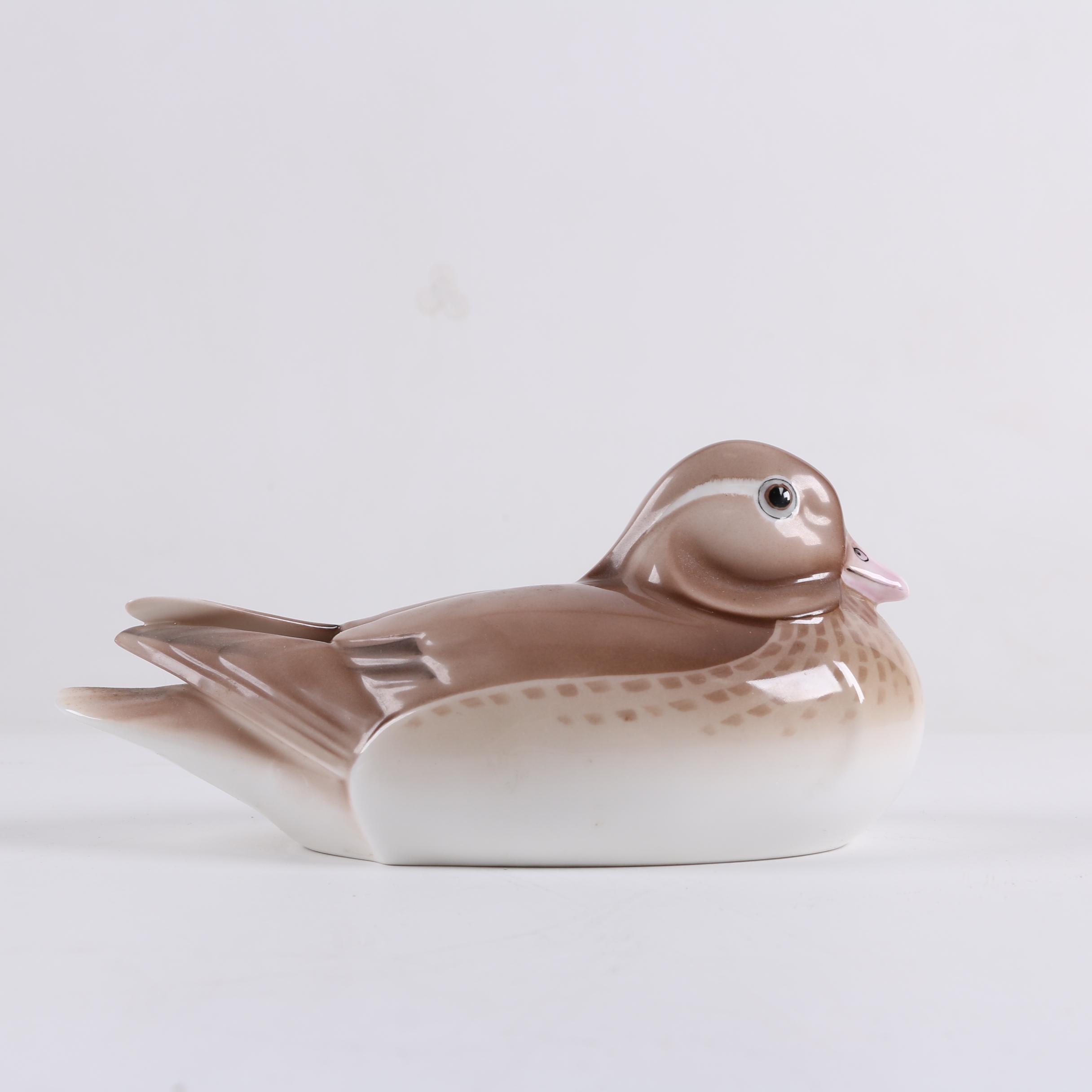 Noritake Bone China Duck Figurine
