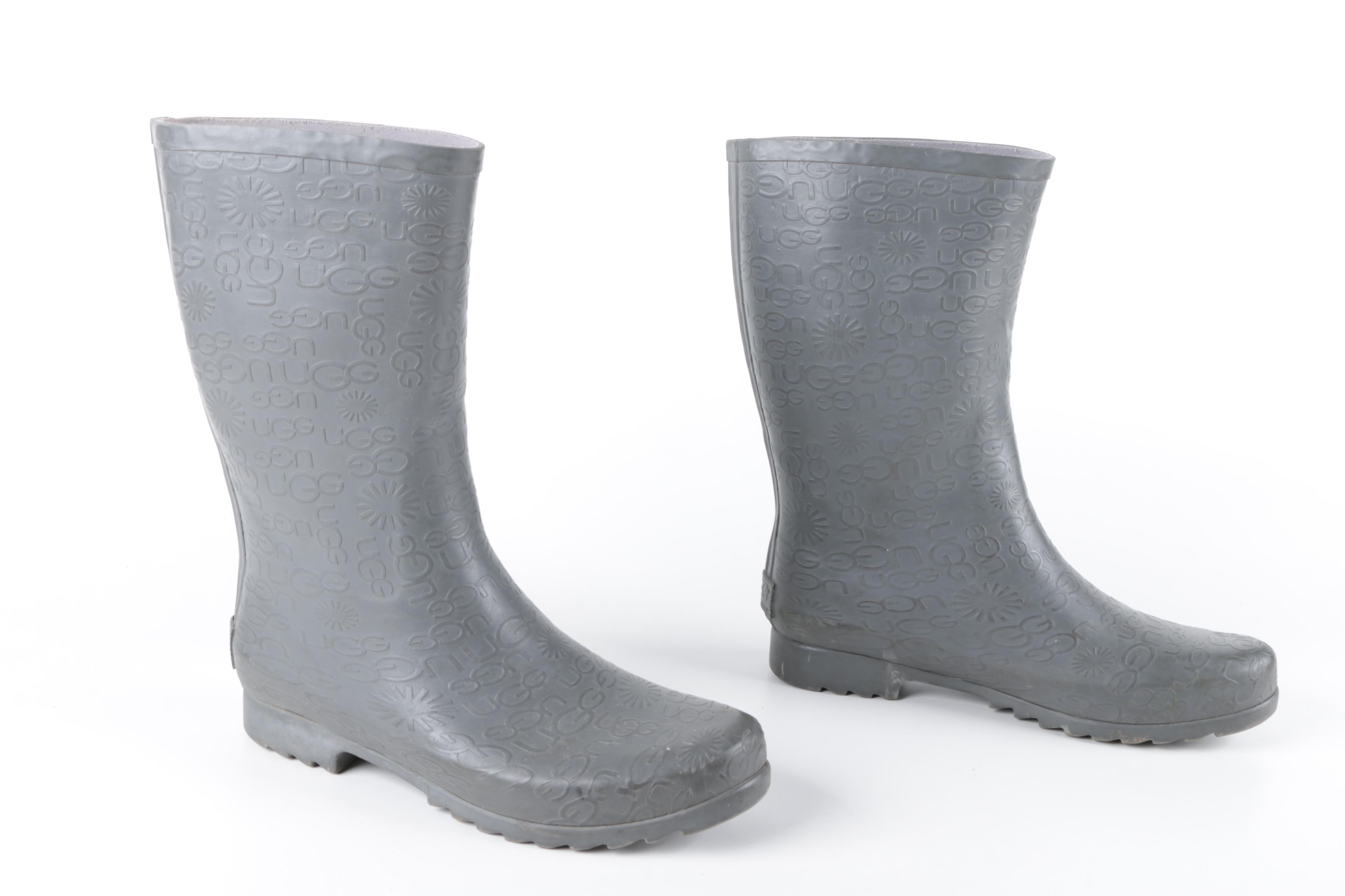 Women's UGG Australia Grey Rain Boots