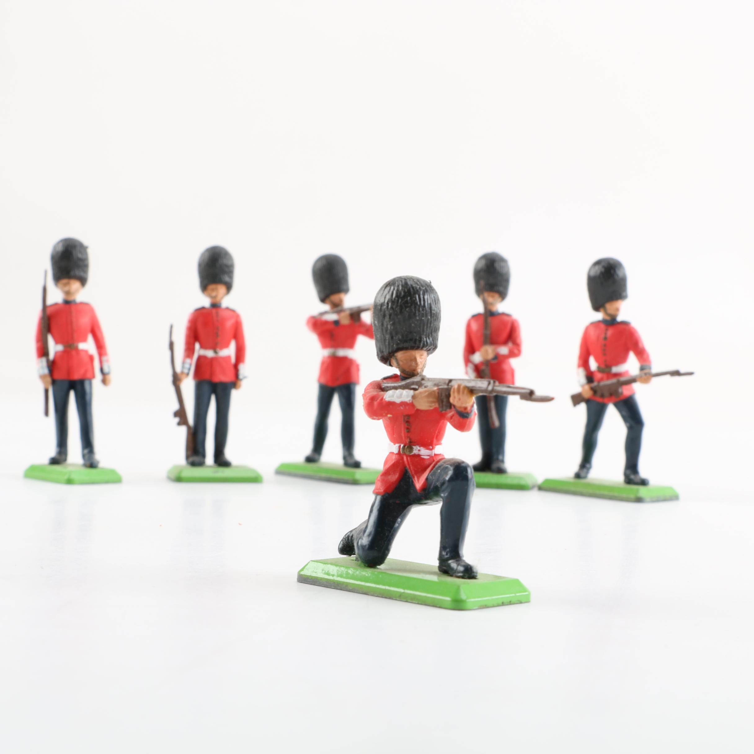 W. Britains Coldstream Guard Cast Metal Soldiers