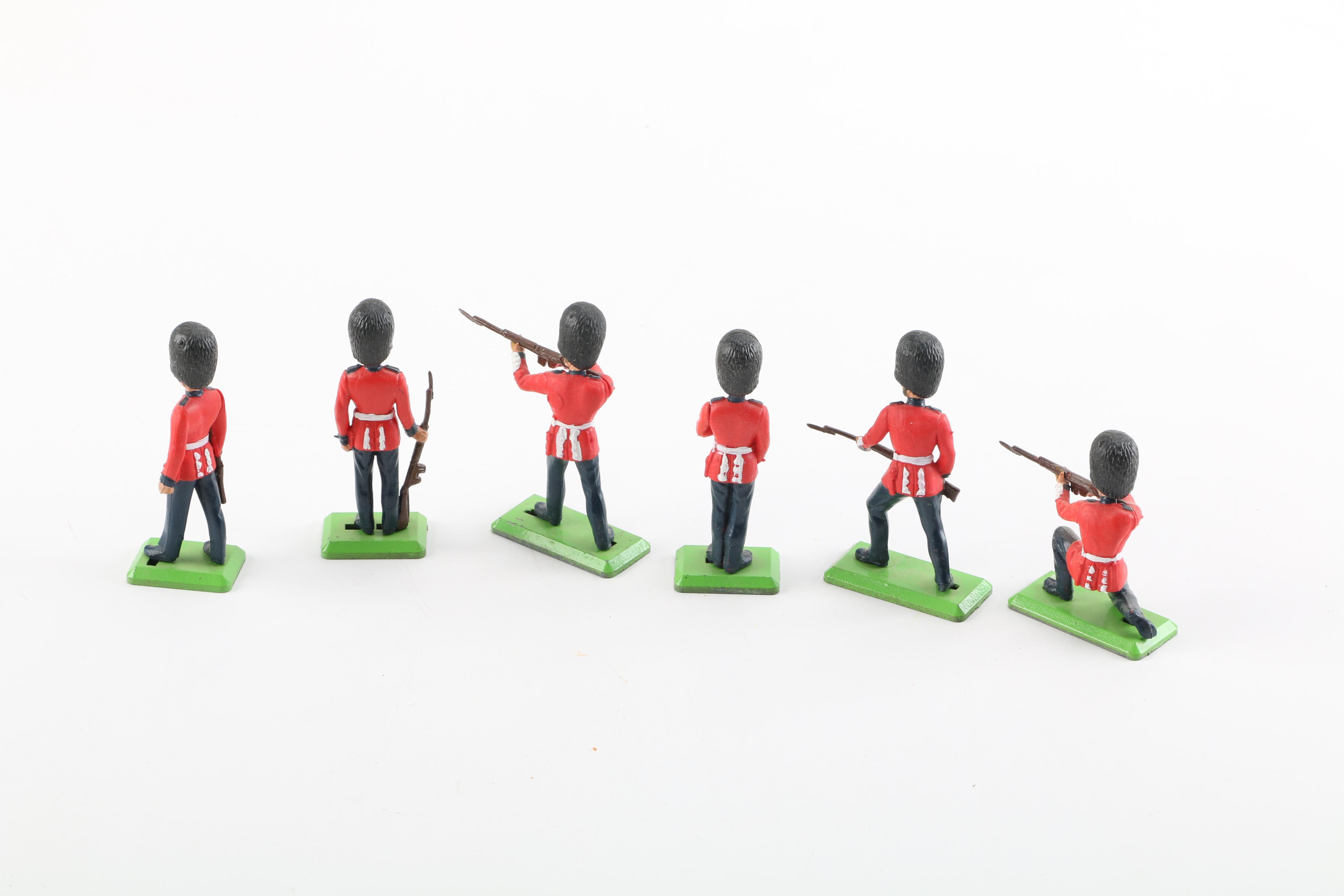 W. Britains Coldstream Guard Cast Metal Soldiers