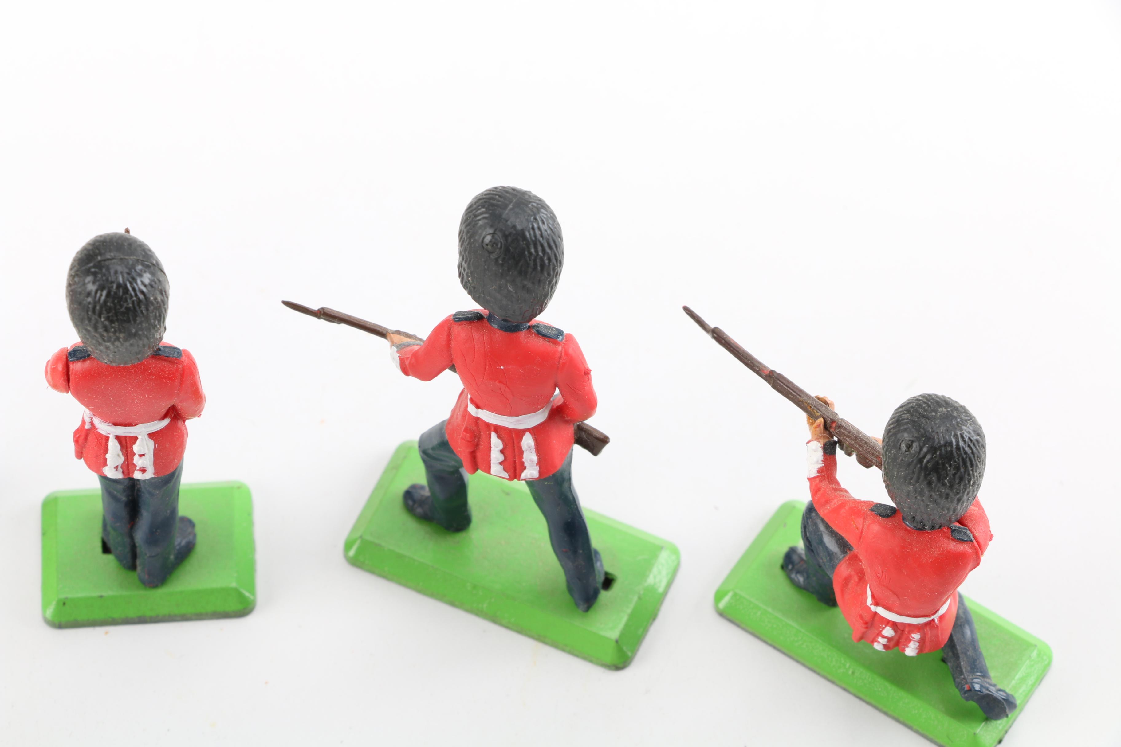 W. Britains Coldstream Guard Cast Metal Soldiers