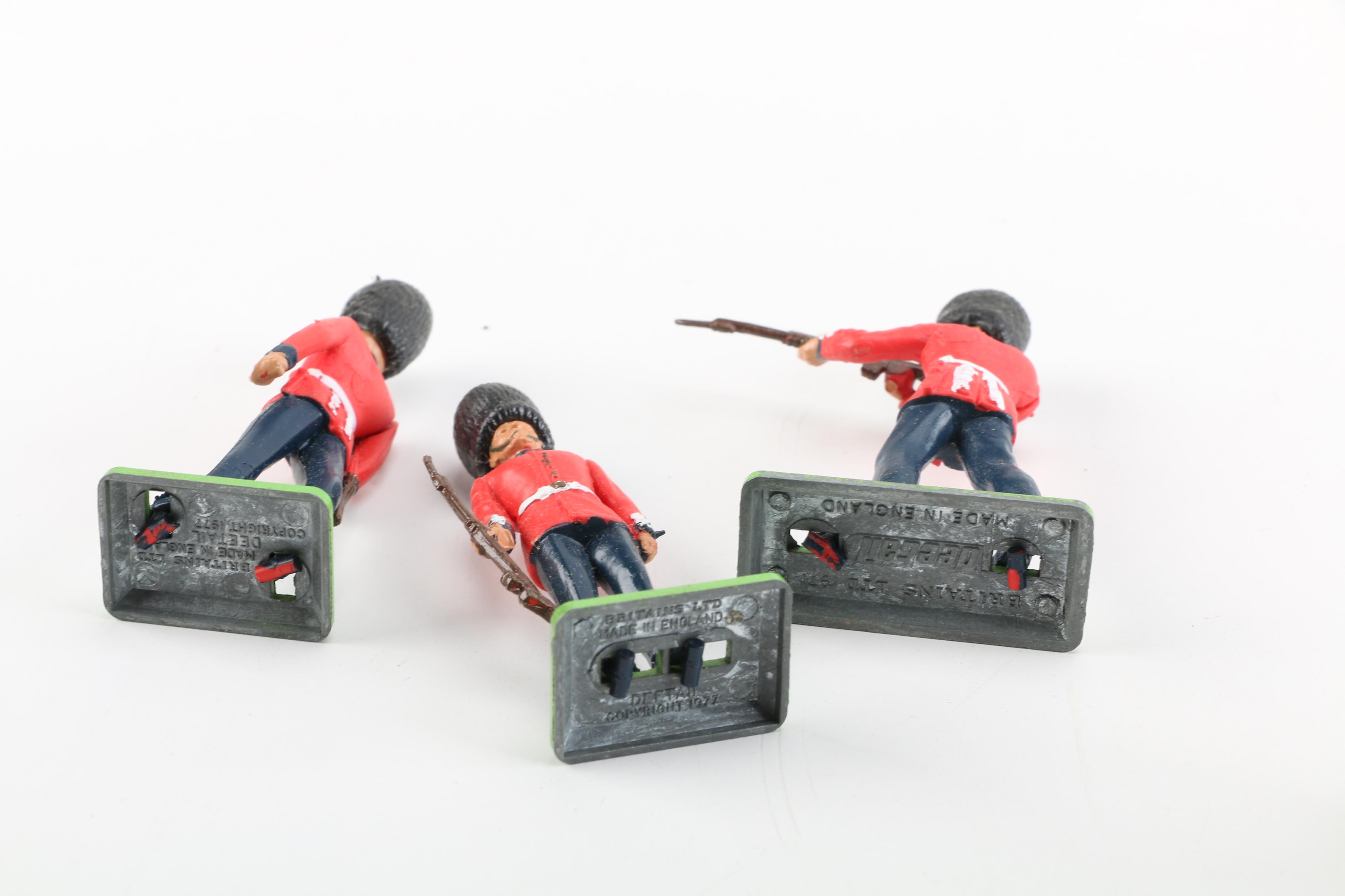 W. Britains Coldstream Guard Cast Metal Soldiers