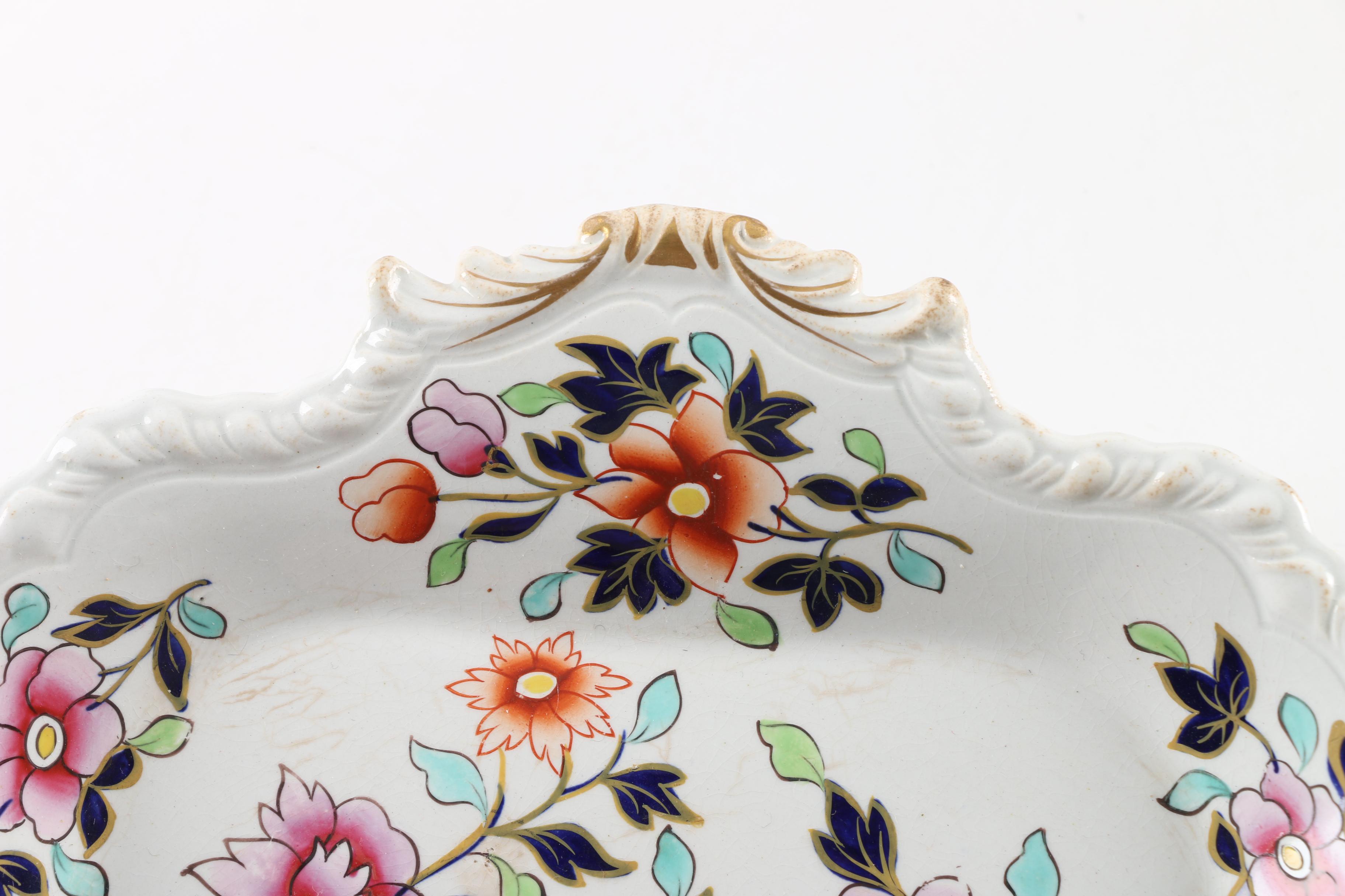 Antique Davenport and Mason Patent Ironstone