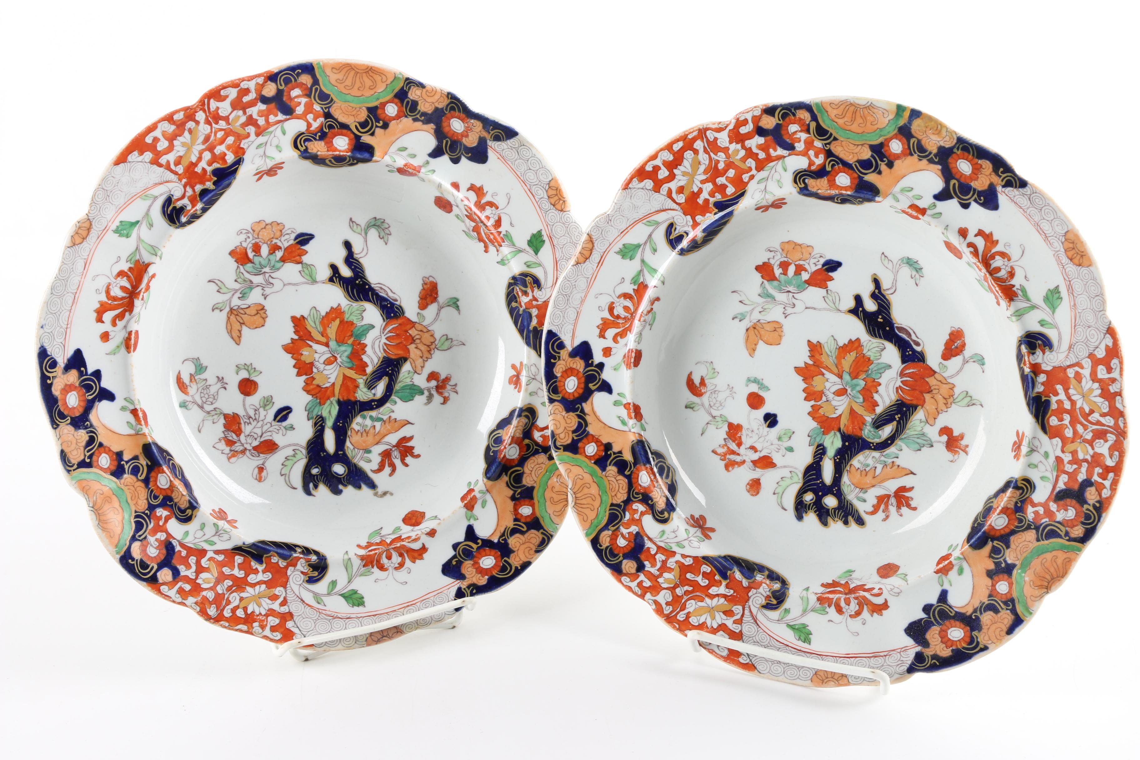 Antique Davenport and Mason Patent Ironstone