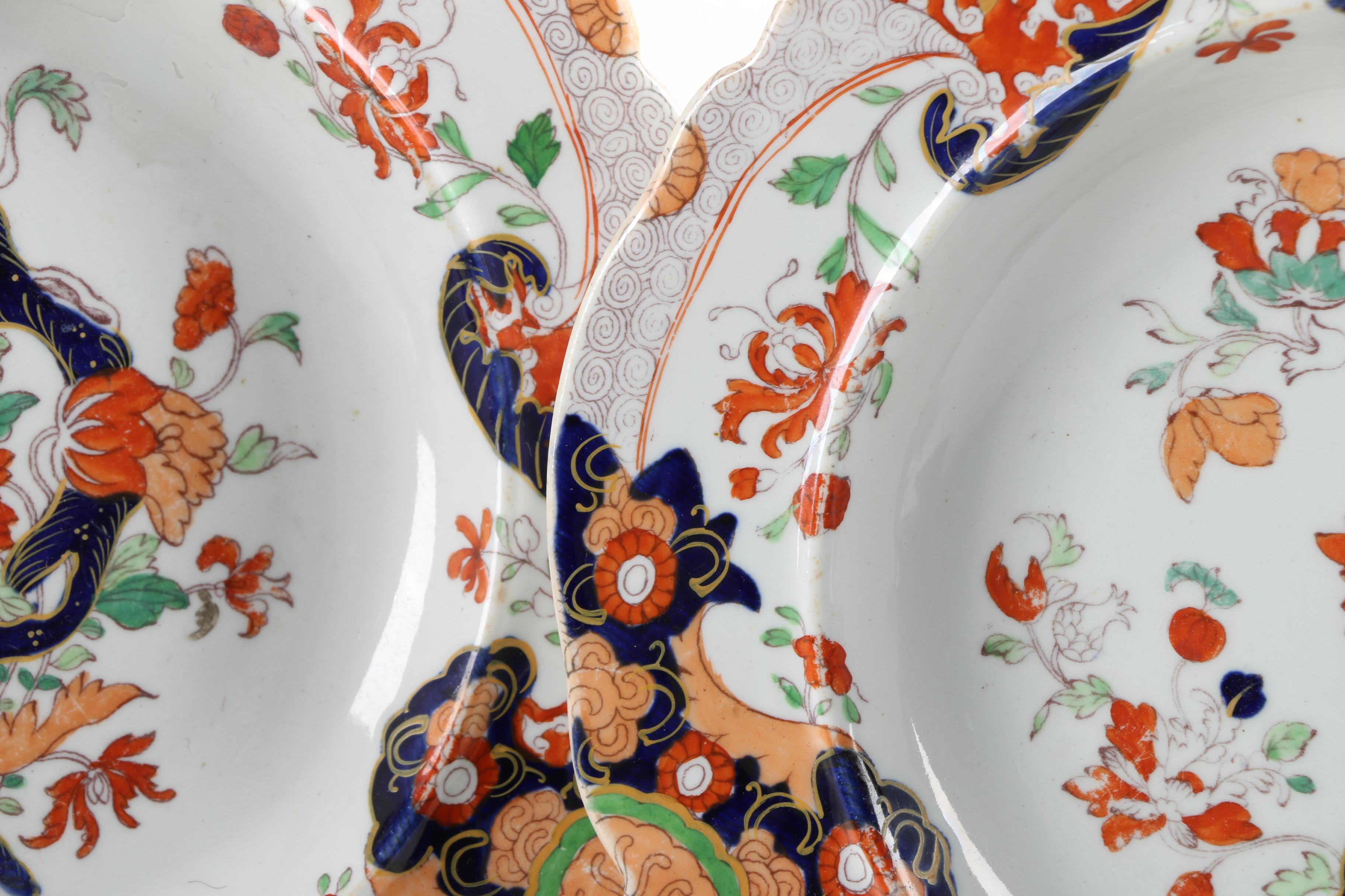 Antique Davenport and Mason Patent Ironstone