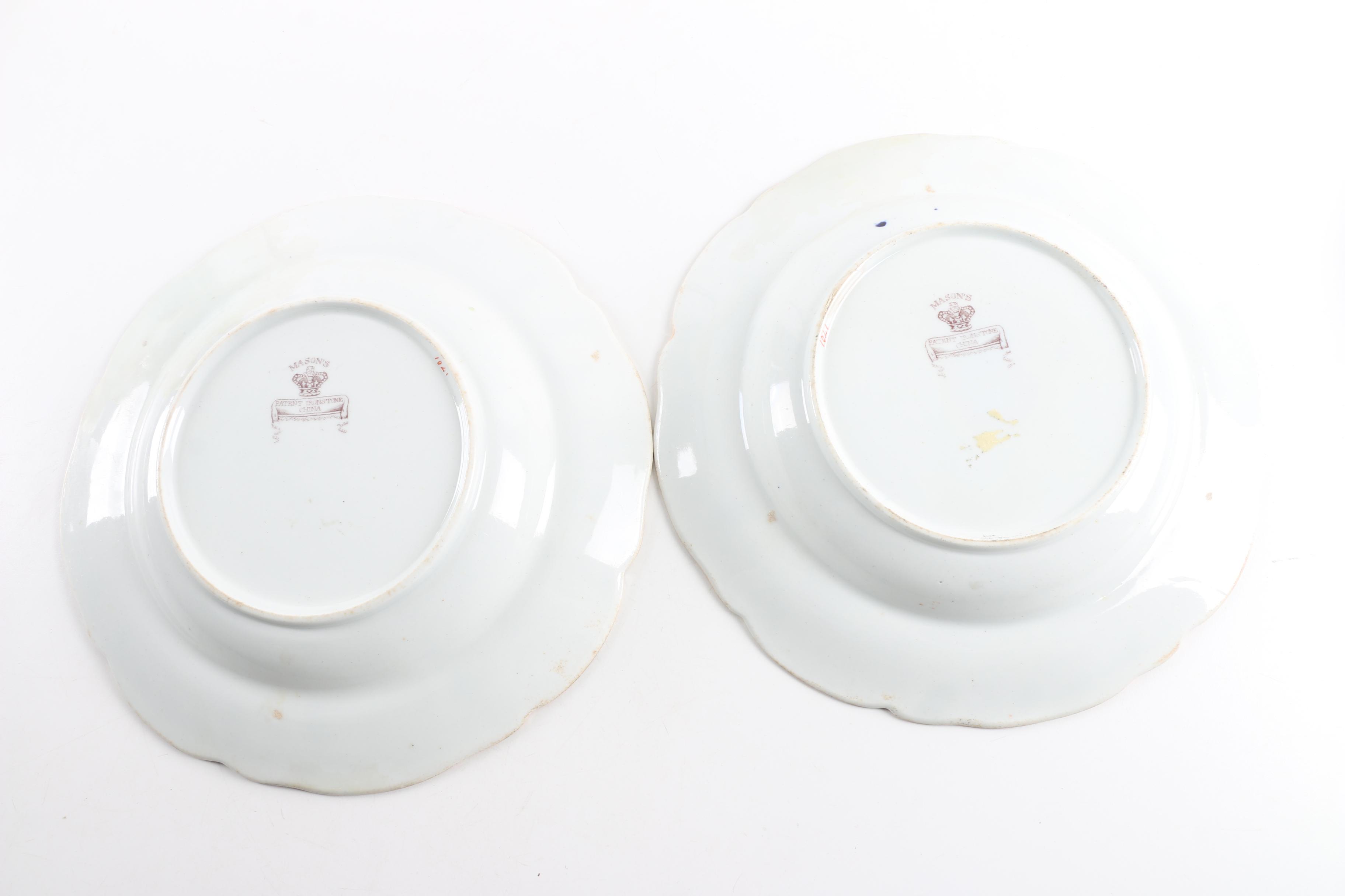 Antique Davenport and Mason Patent Ironstone