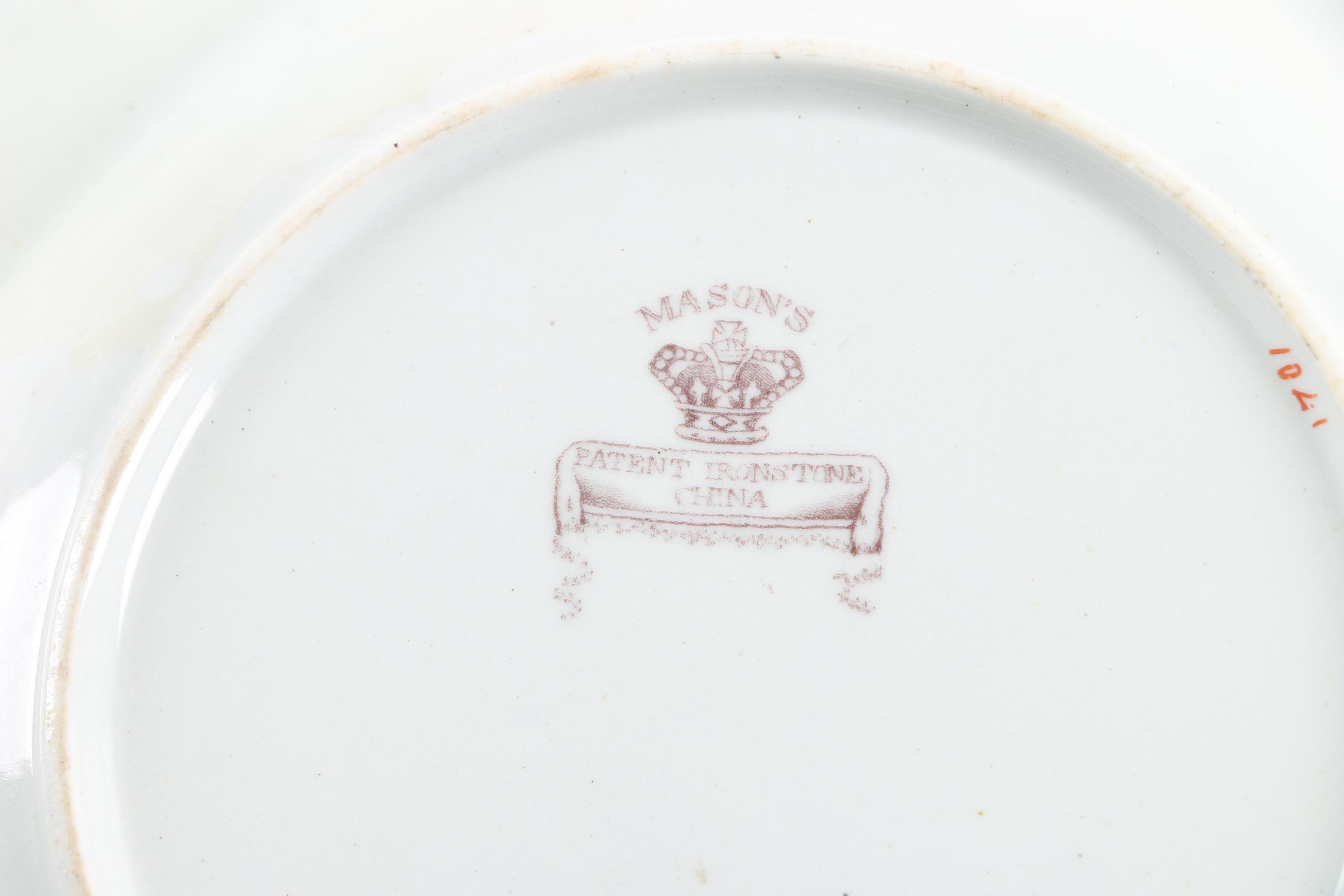 Antique Davenport and Mason Patent Ironstone