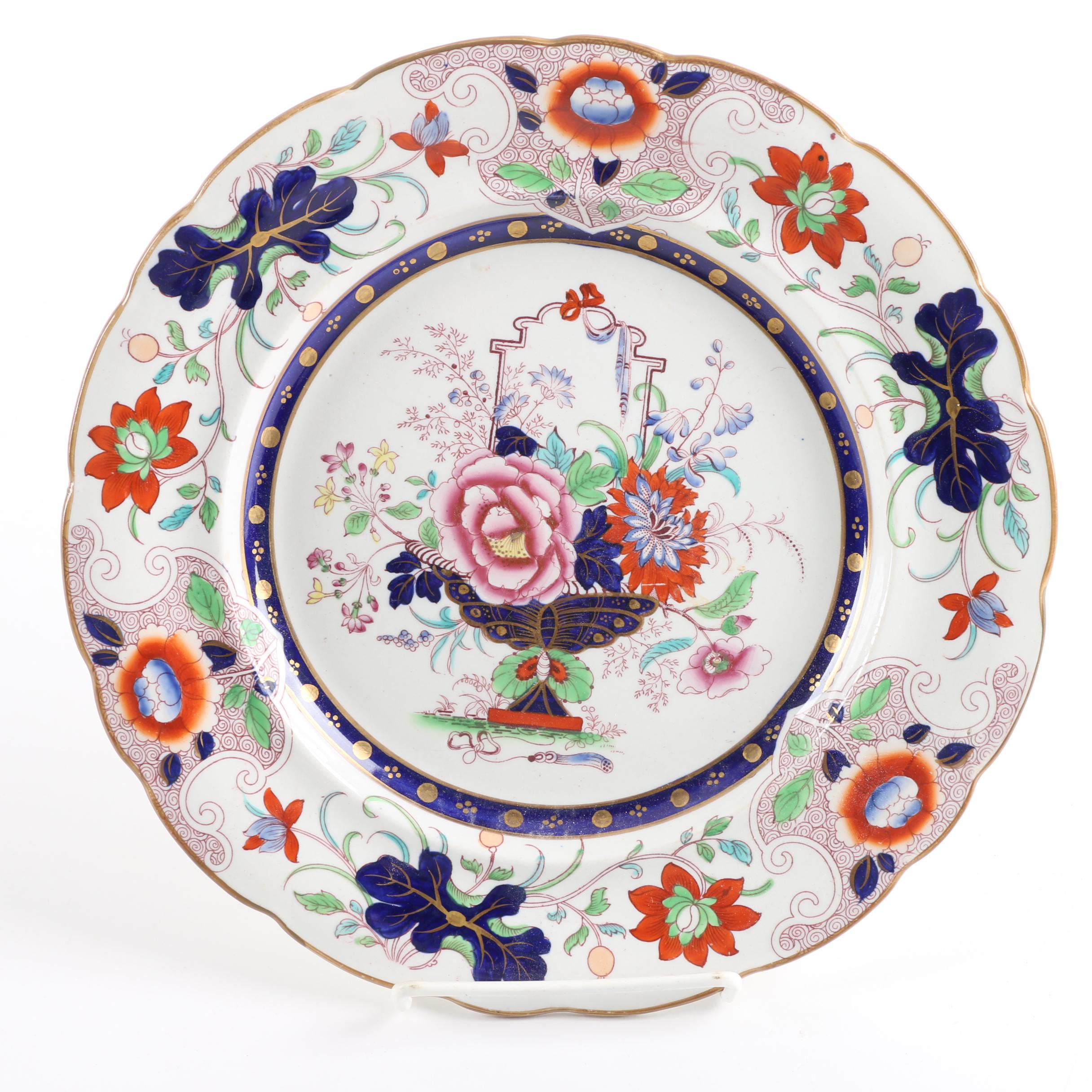 Antique Davenport and Mason Patent Ironstone