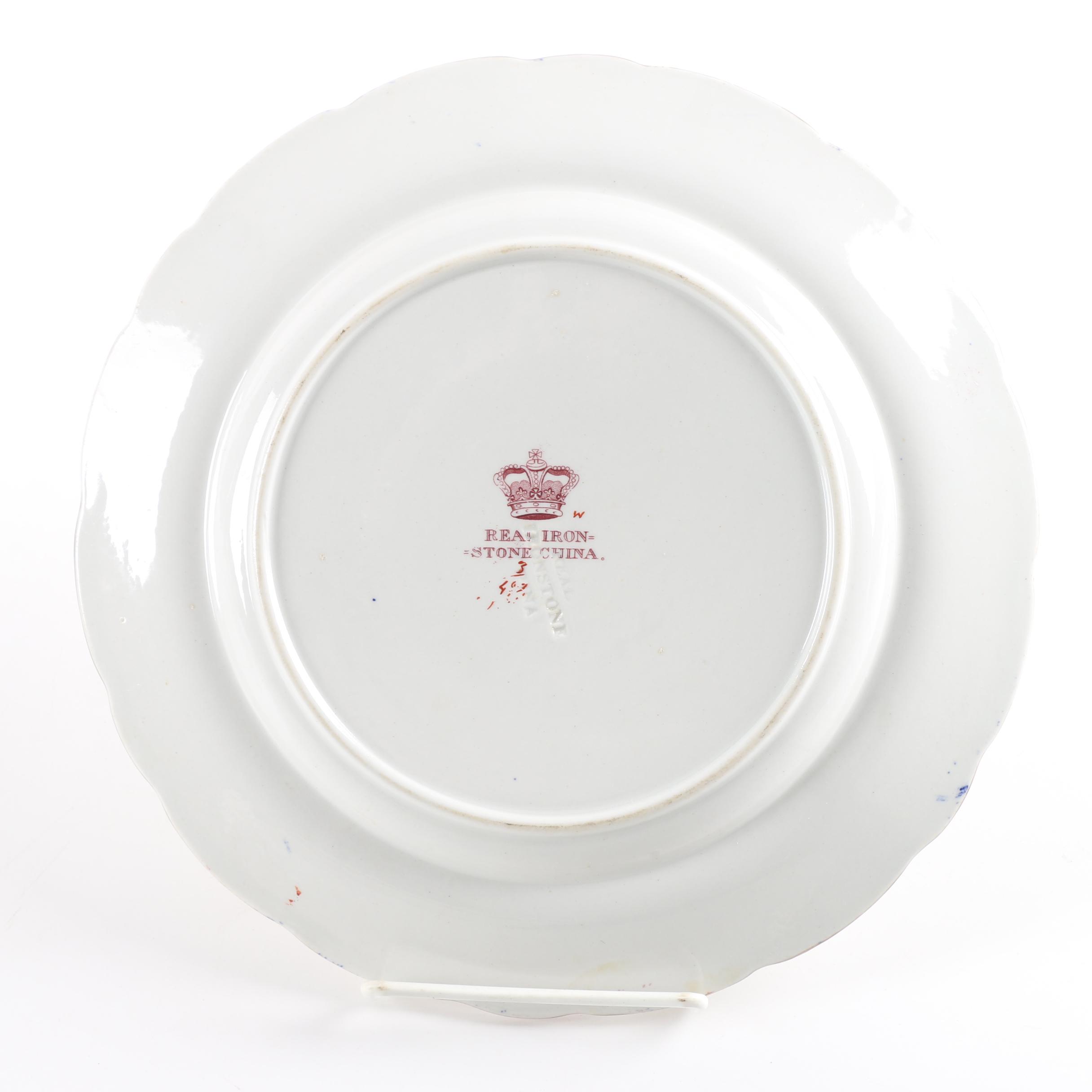 Antique Davenport and Mason Patent Ironstone