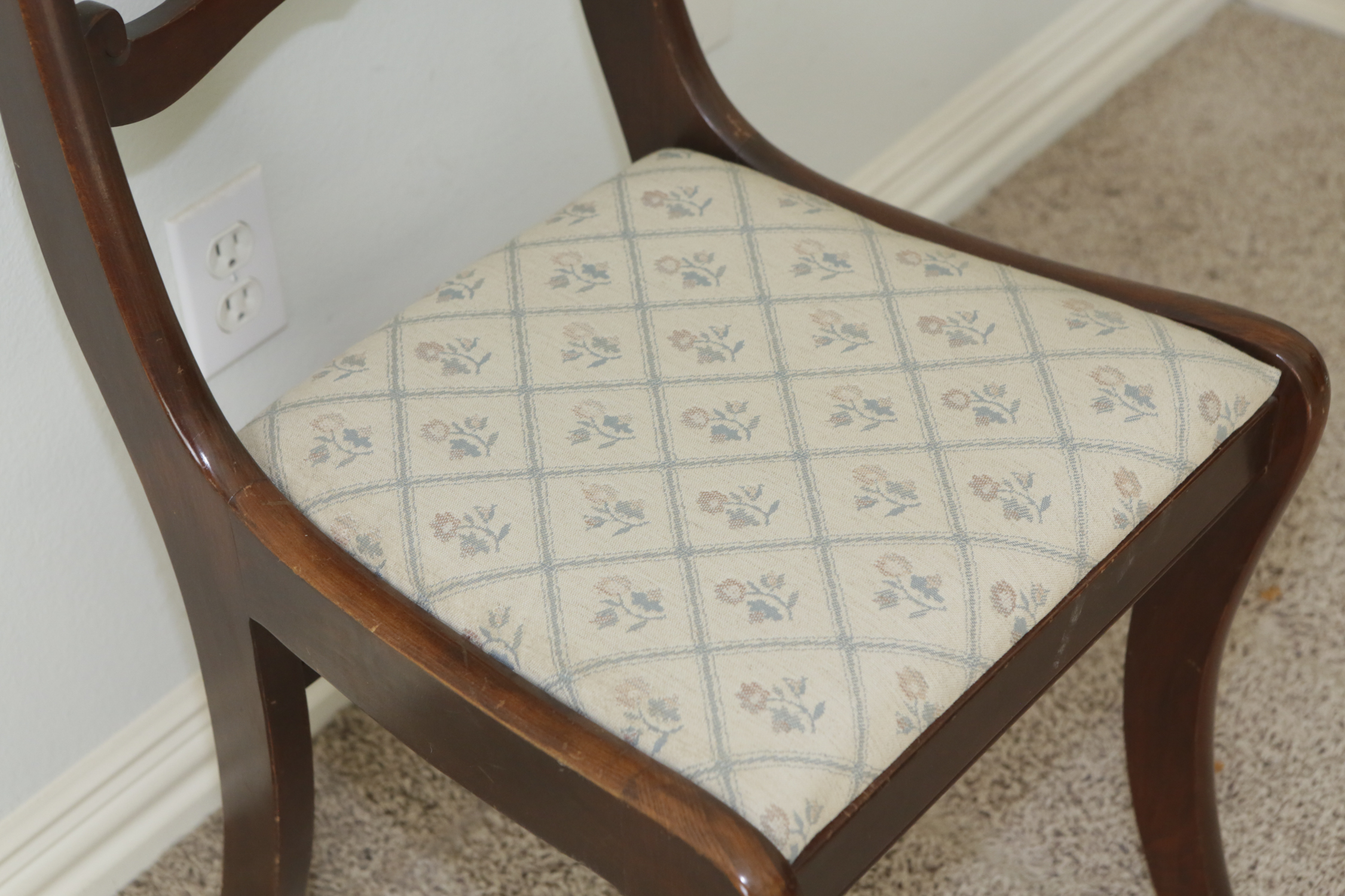 Vintage Victorian Style Side Chair