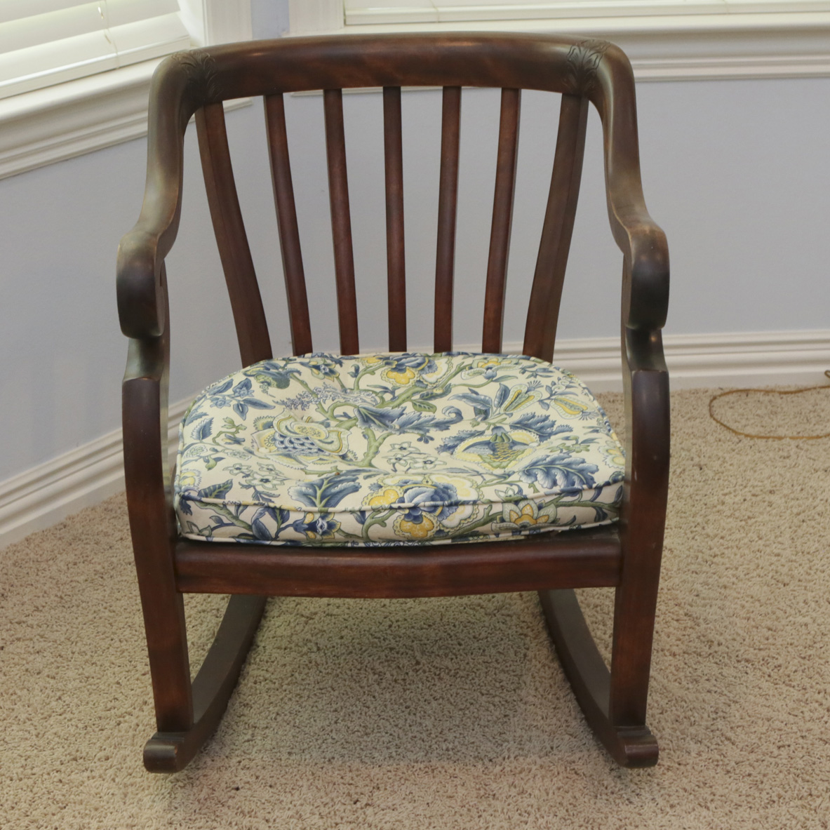 Vintage American Empire Style Rocking Chair