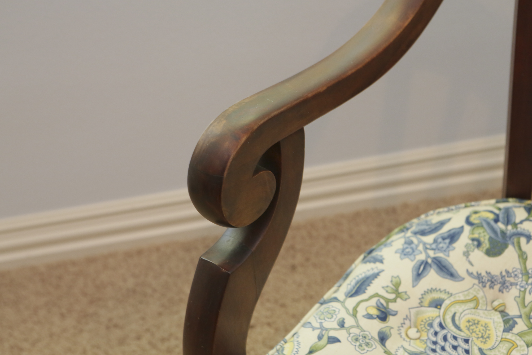 Vintage American Empire Style Rocking Chair