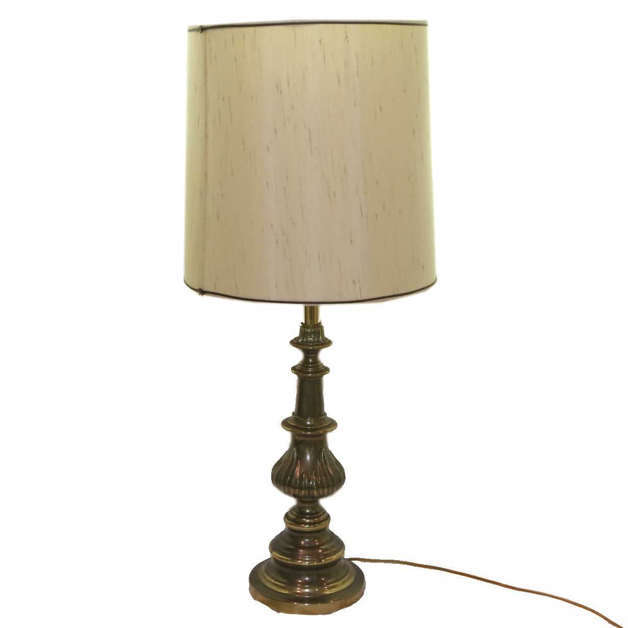 Vintage Gold Tone Table Lamp