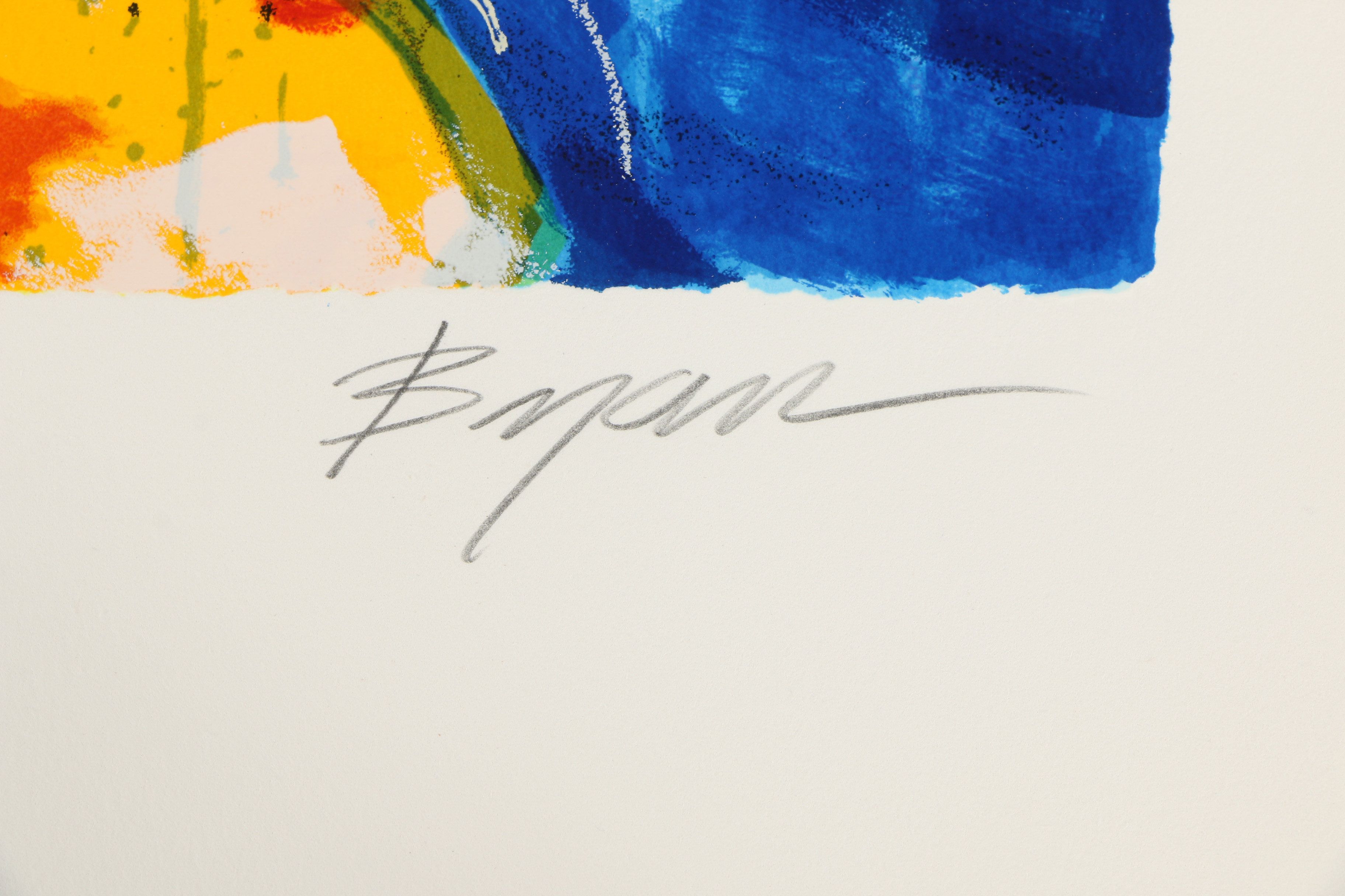 Michael Bryan Serigraph "Pier 7"